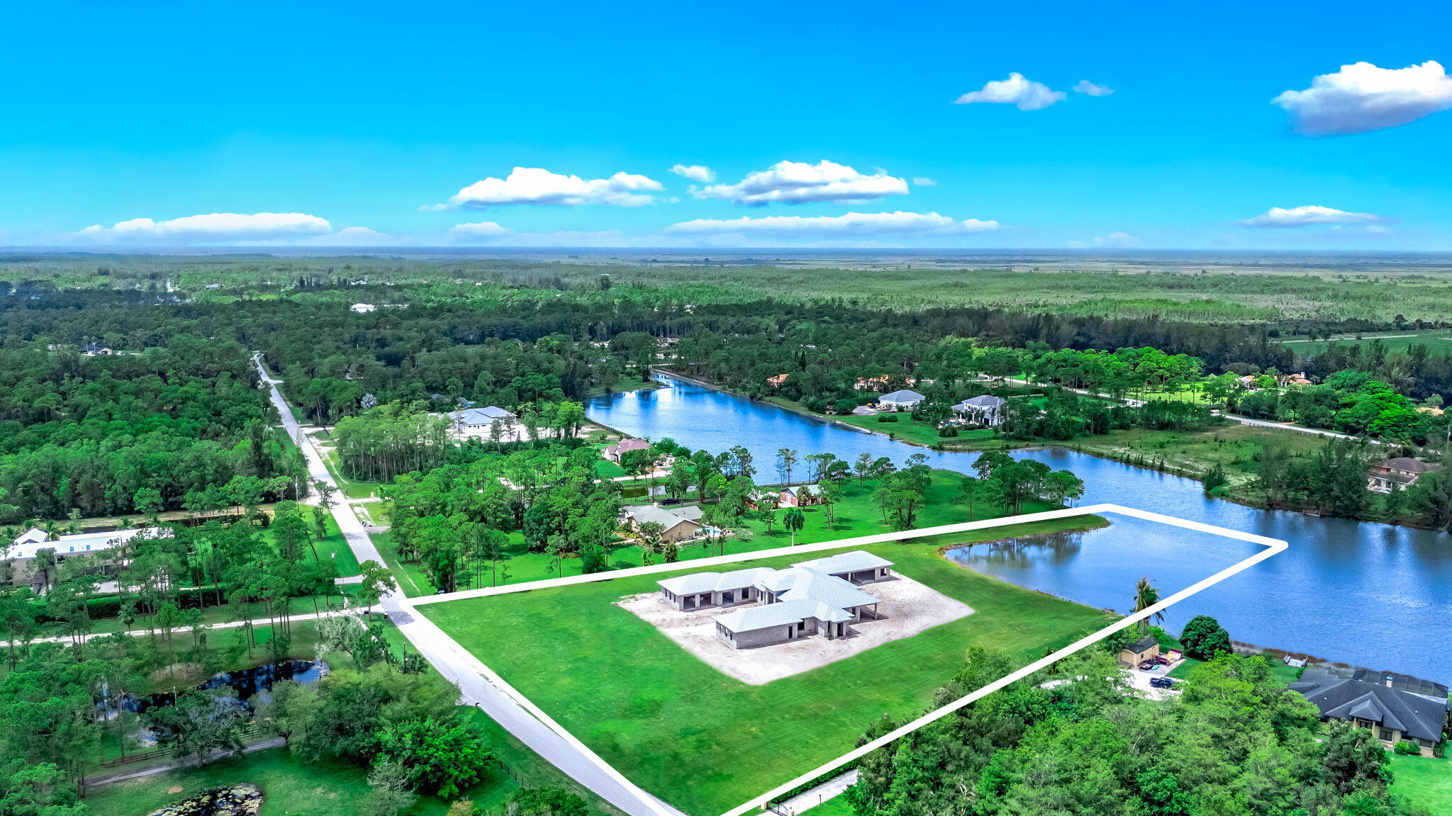 5593 Reynolds Road Lake Worth, FL 33449 - Photo 20 of 27 a view of a big room with a big yard