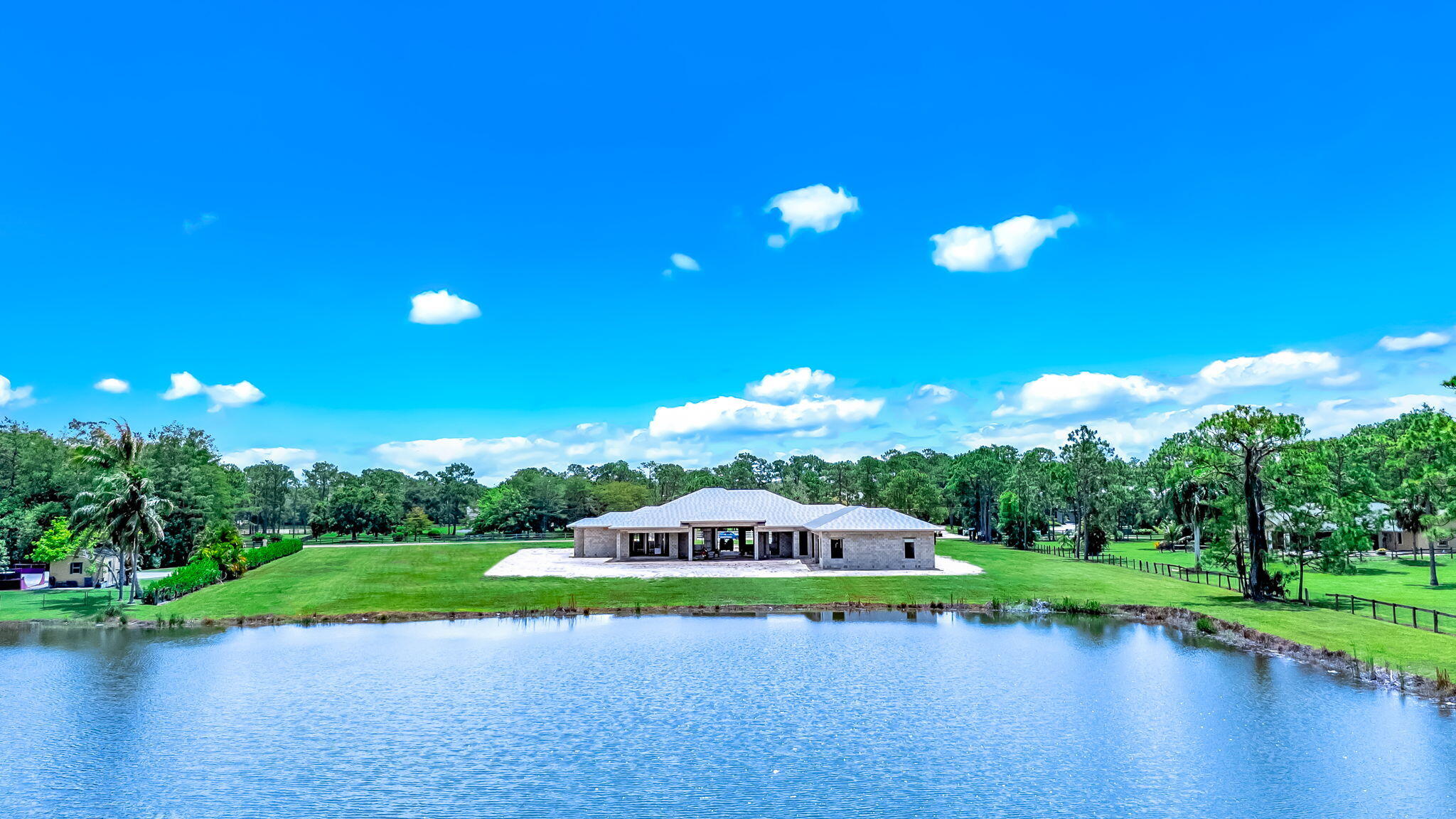 5593 Reynolds Road Lake Worth, FL 33449 - Photo 27 of 27 a view of a garden with a lake view
