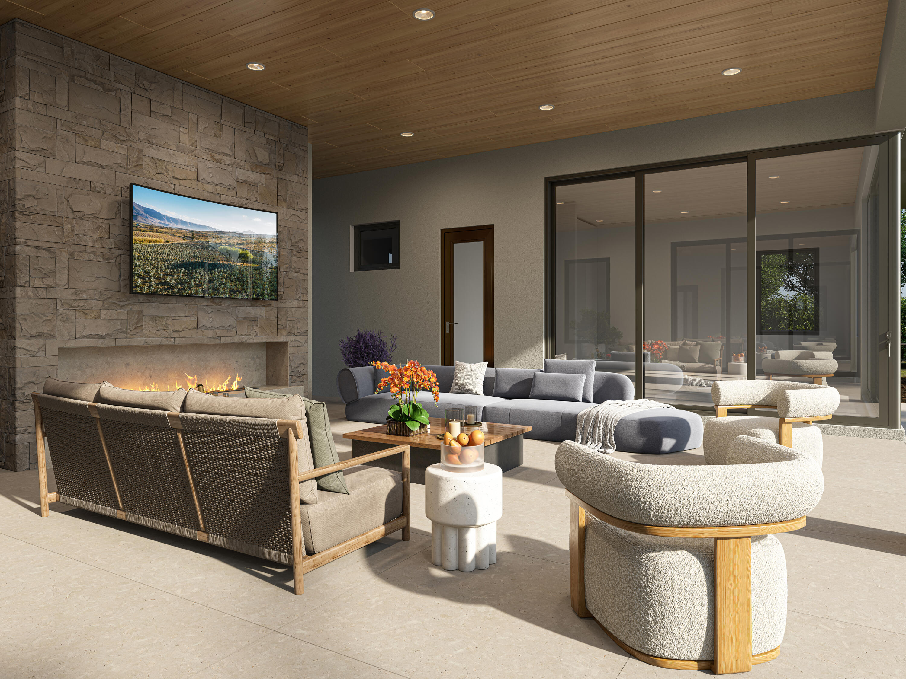 5593 Reynolds Road Lake Worth, FL 33449 - Photo 5 of 27 a living room with furniture and a large window