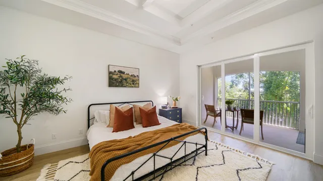 a view of a walk in closet