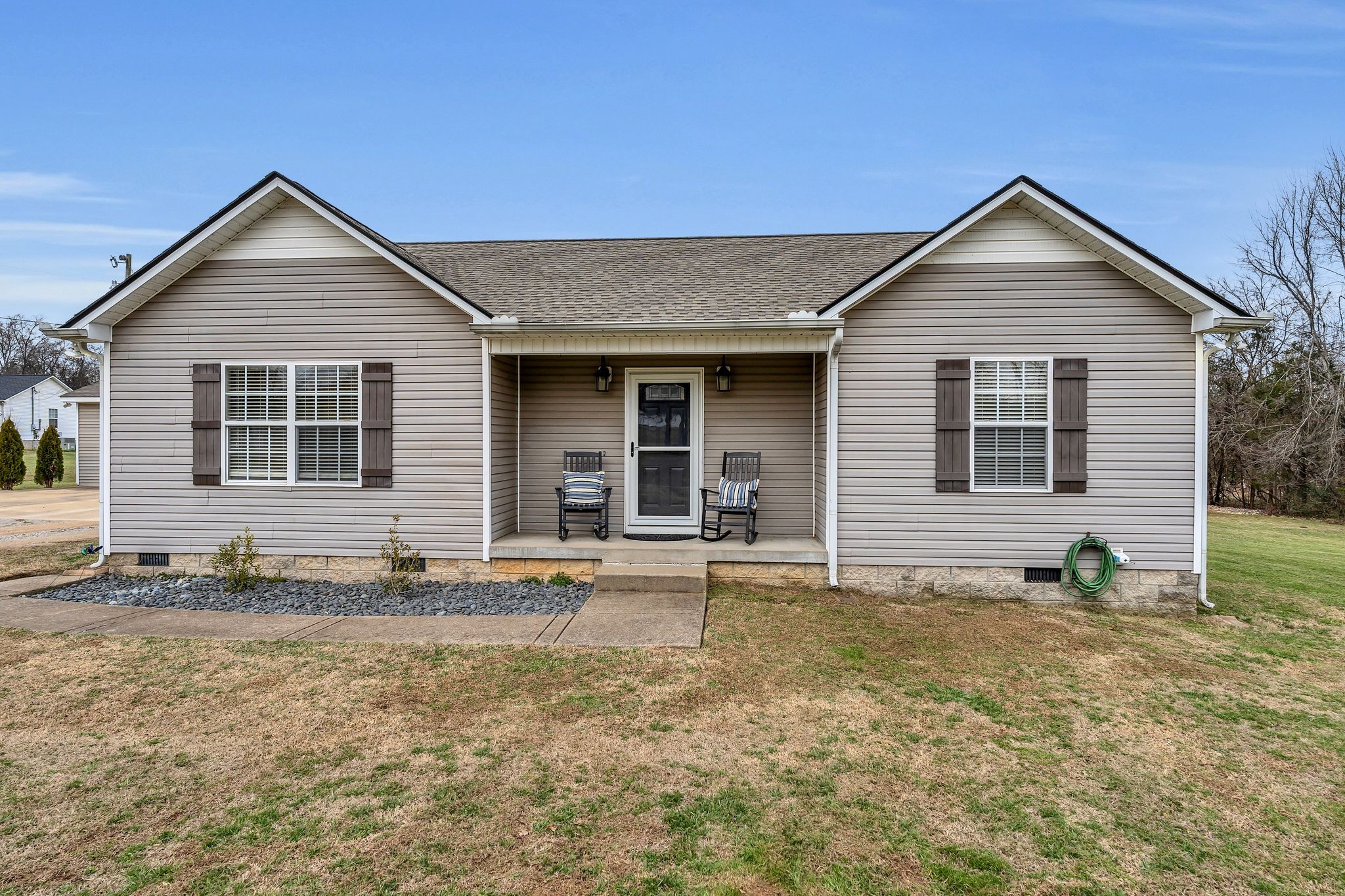 4237 Kedron Road Spring Hill, TN 37174 - Photo 4 of 48 a front view of a house with a yard