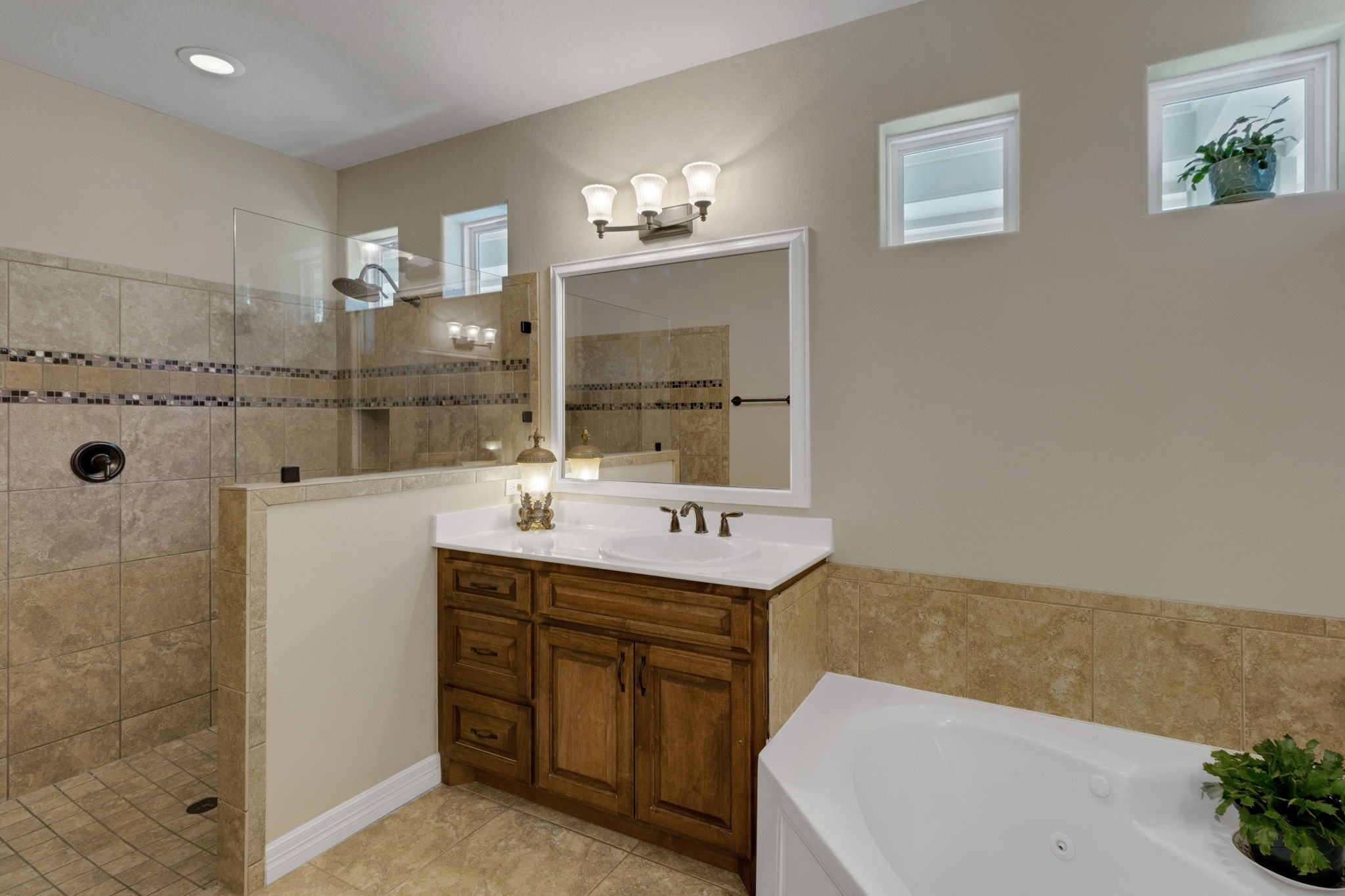 1040 Kings Way Coldspring, TX 77331 - Photo 32 of 50 Spacious, oversized walk-in shower