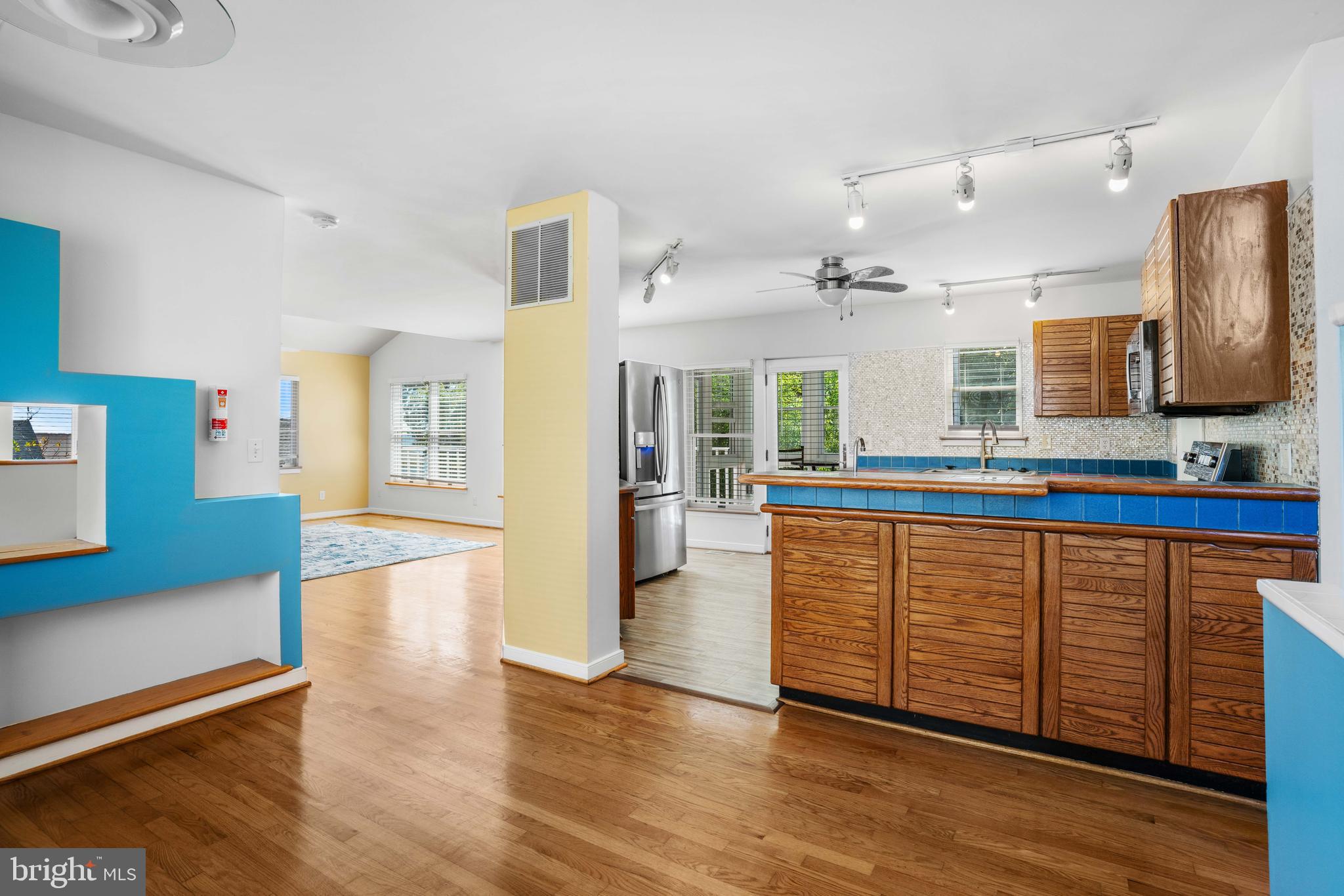 4734 Oak Road Shady Side, MD 20764 - Photo 14 of 48 a bathroom with a sink and a large mirror
