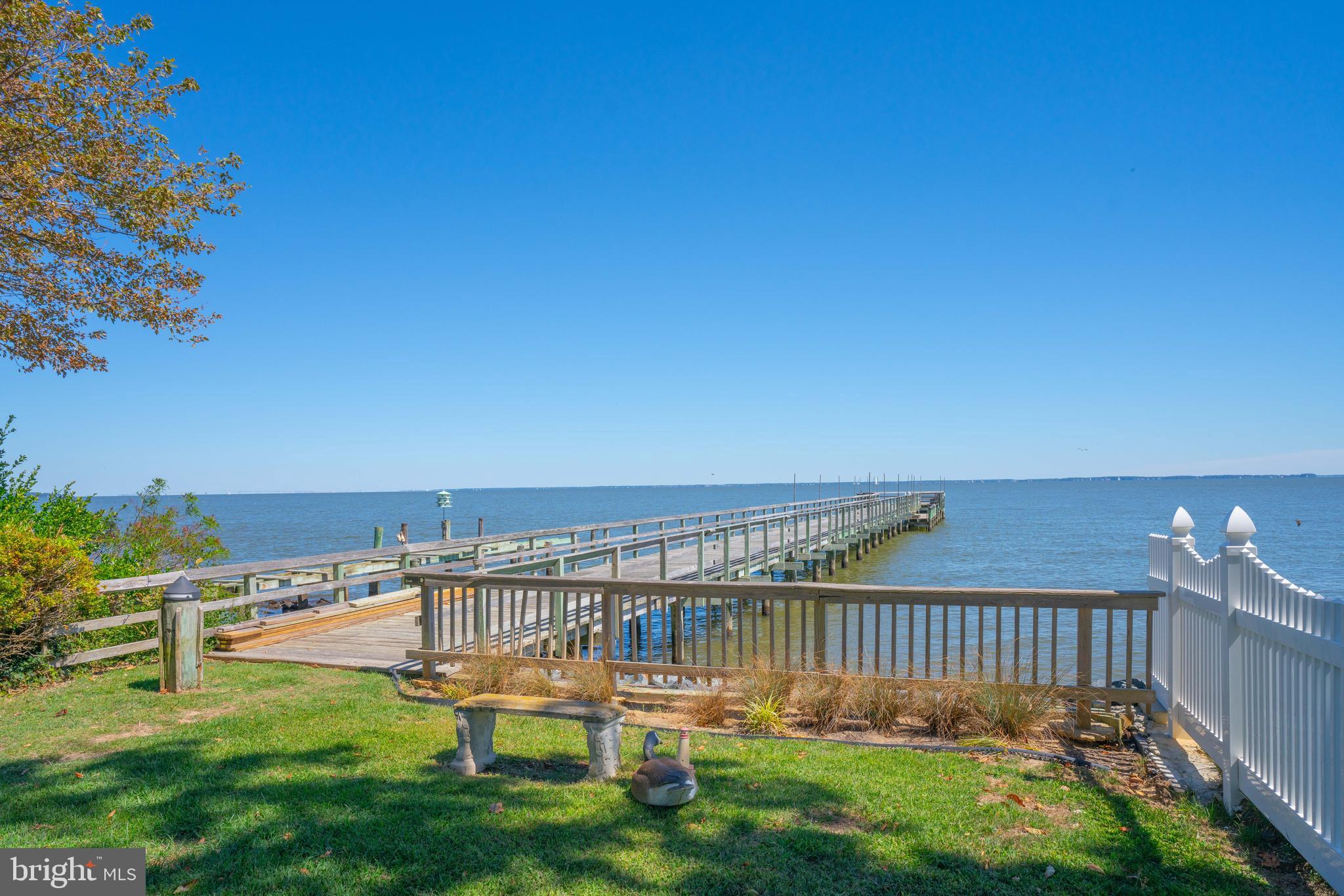 4734 Oak Road Shady Side, MD 20764 - Photo 43 of 48 a view of a balcony with an outdoor space
