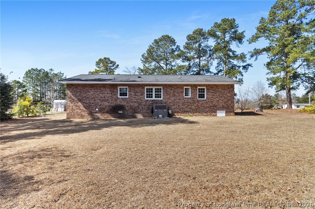 402 Gainey Road Raeford, NC 28376 - Photo 28 of 30 front view of house with a yard