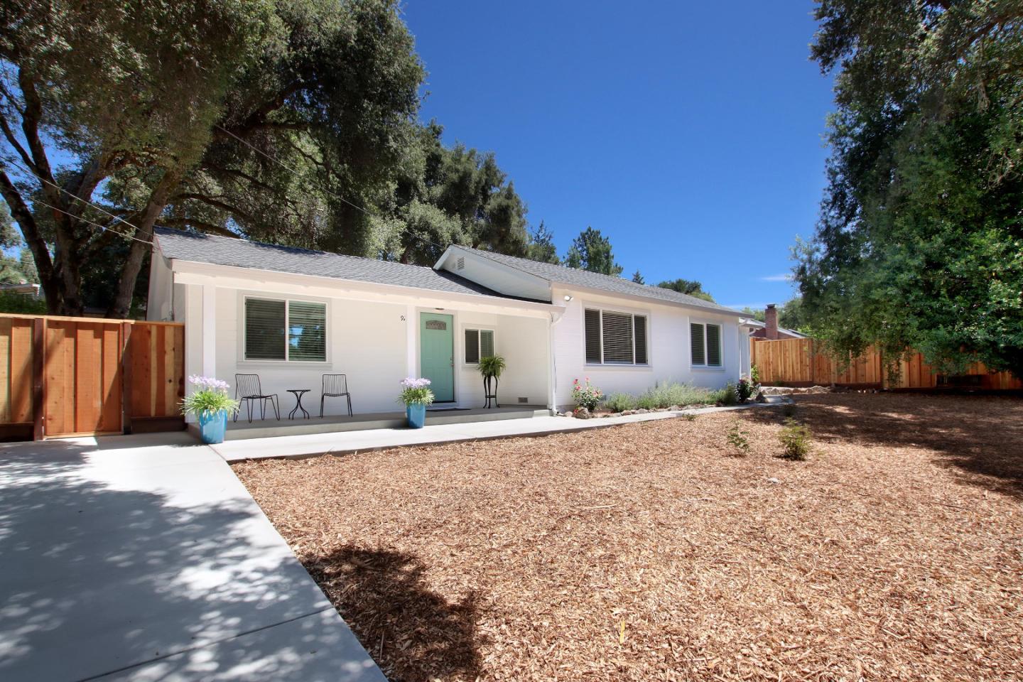 9260 Glen Arbor Road Ben Lomond, CA 95005 - Photo 2 of 33 a front view of a house with a patio