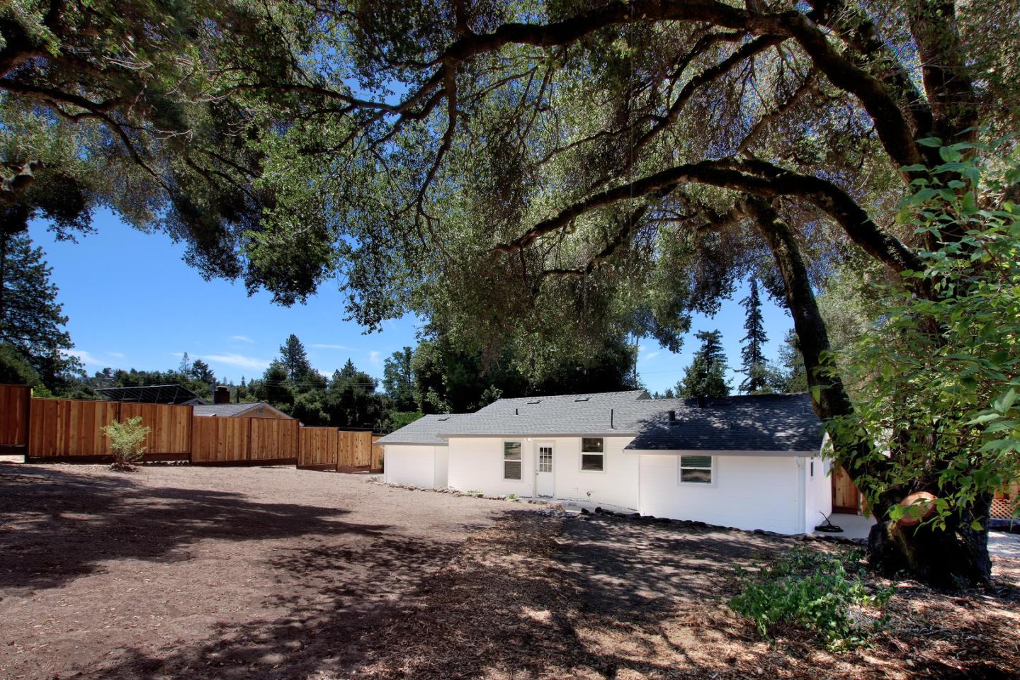 9260 Glen Arbor Road Ben Lomond, CA 95005 - Photo 32 of 33 a view of a house with a yard