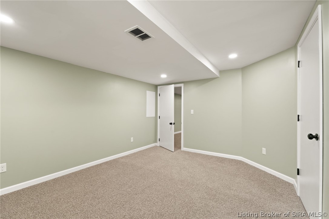 3015 Creek Ridge Drive New Albany, IN 47150 - Photo 23 of 48 Non Conforming Bedroom in Basement
