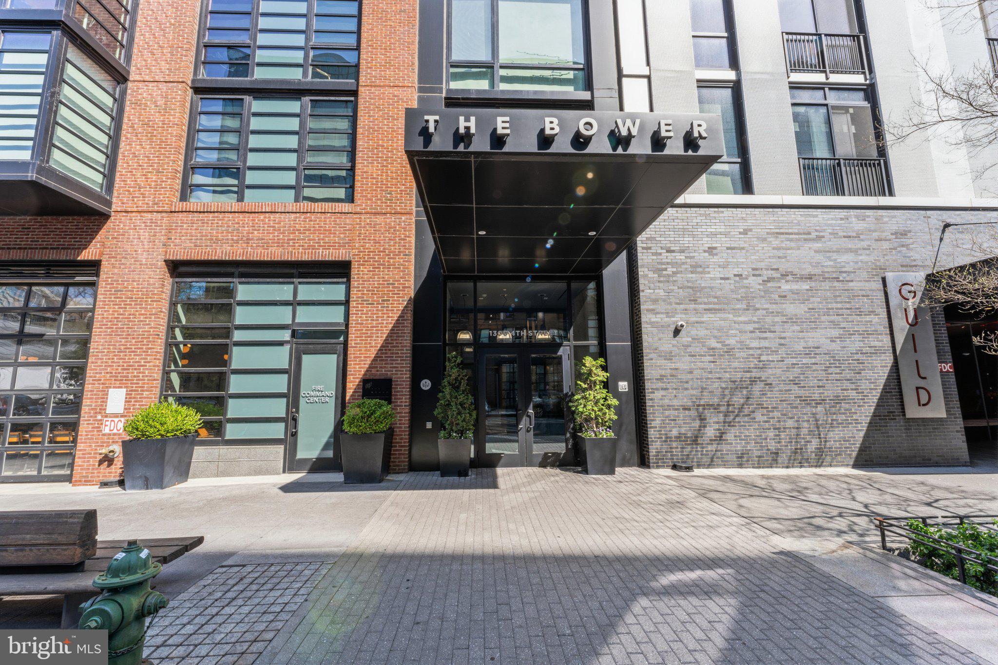 1300 4th Street Southeast, Unit 902 Washington, DC 20003 - Photo 58 of 68 Modern elegance at The Bower entrance.