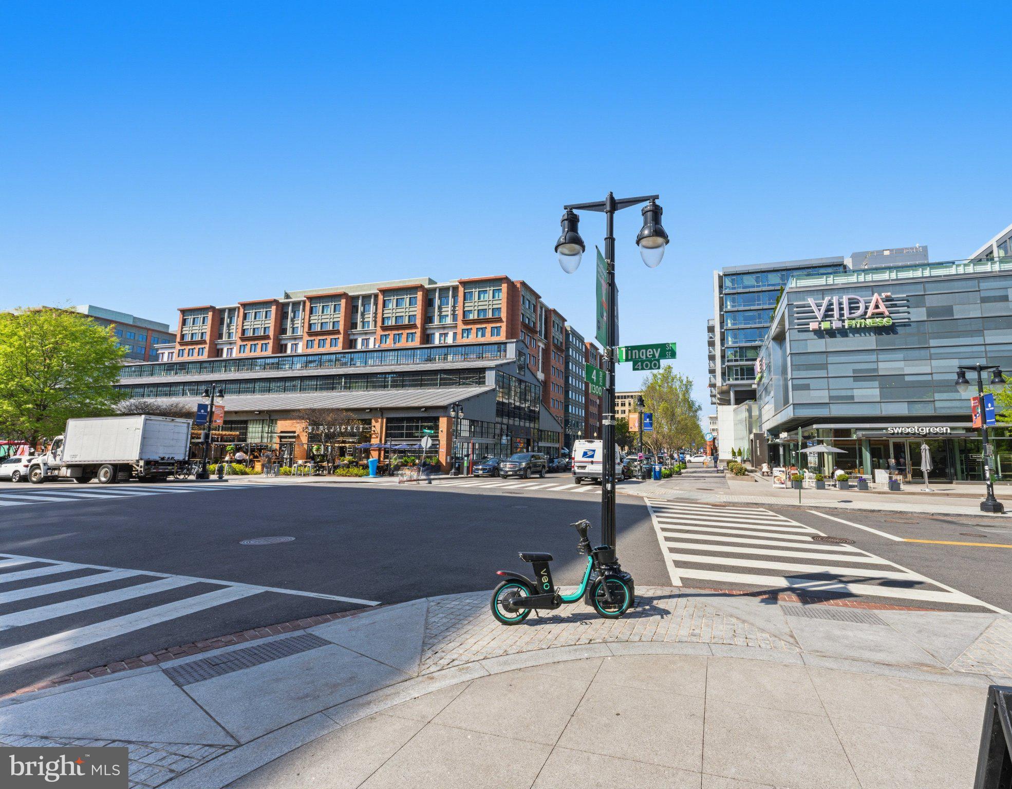 1300 4th Street Southeast, Unit 902 Washington, DC 20003 - Photo 59 of 68 VIDA fitness & Blue Jacket at the corner.