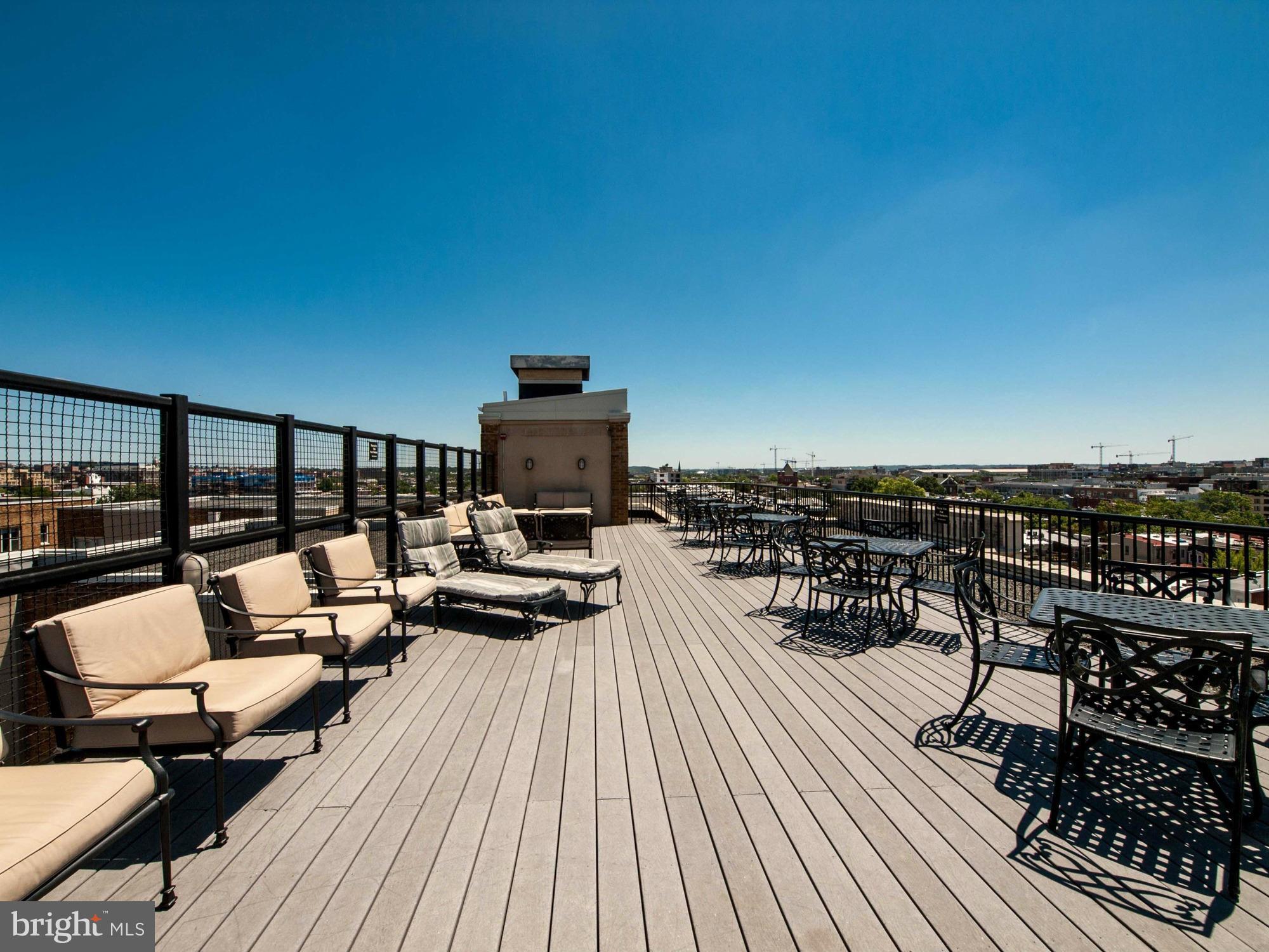 1701 16th Street Northwest, Unit 802 Washington, DC 20009 - Photo 10 of 11 a view of a balcony with chairs