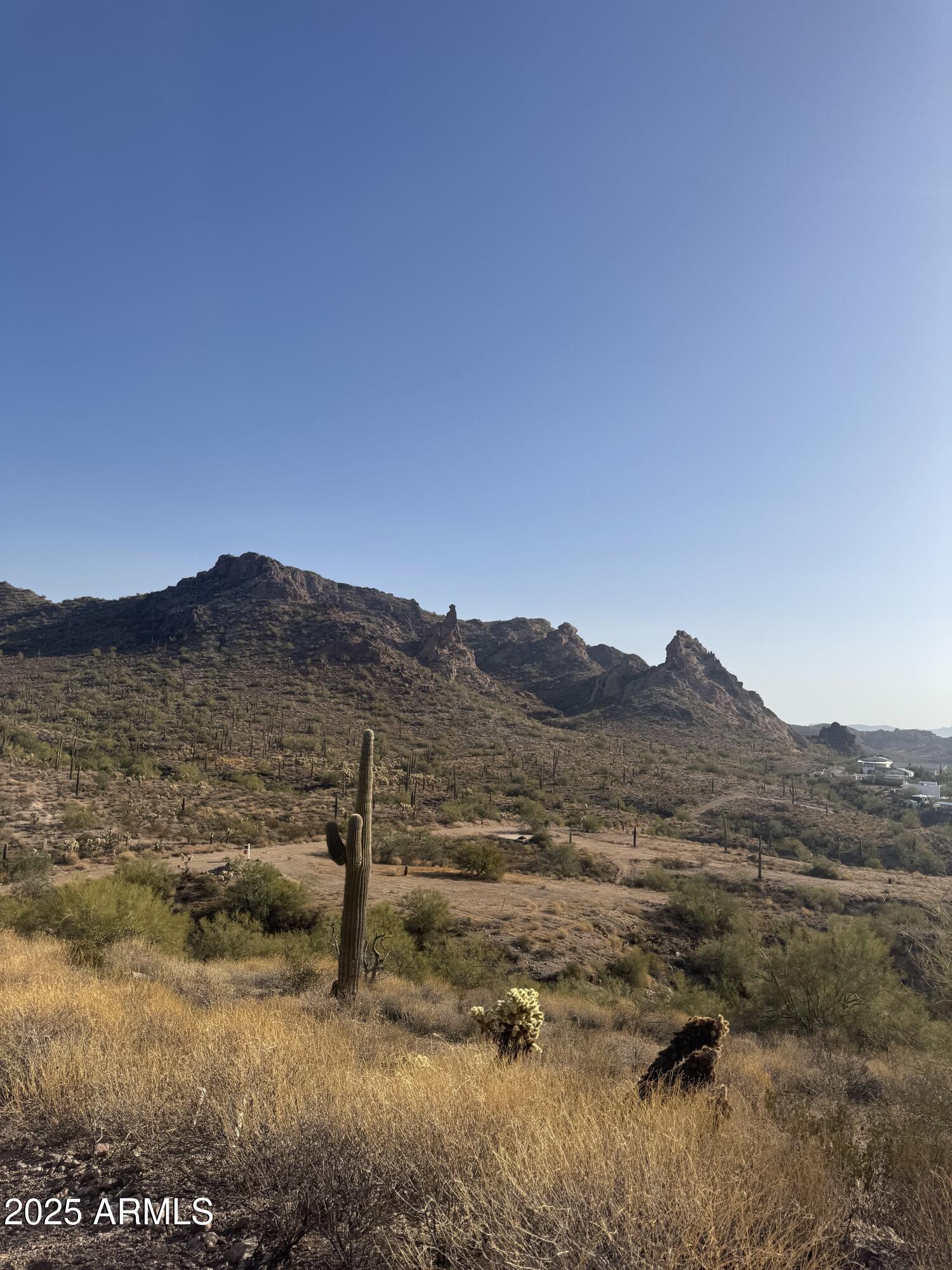 493 West McDowell Boulevard Apache Junction, AZ 85120 - Photo 11 of 29 a view of a town with mountains in the background