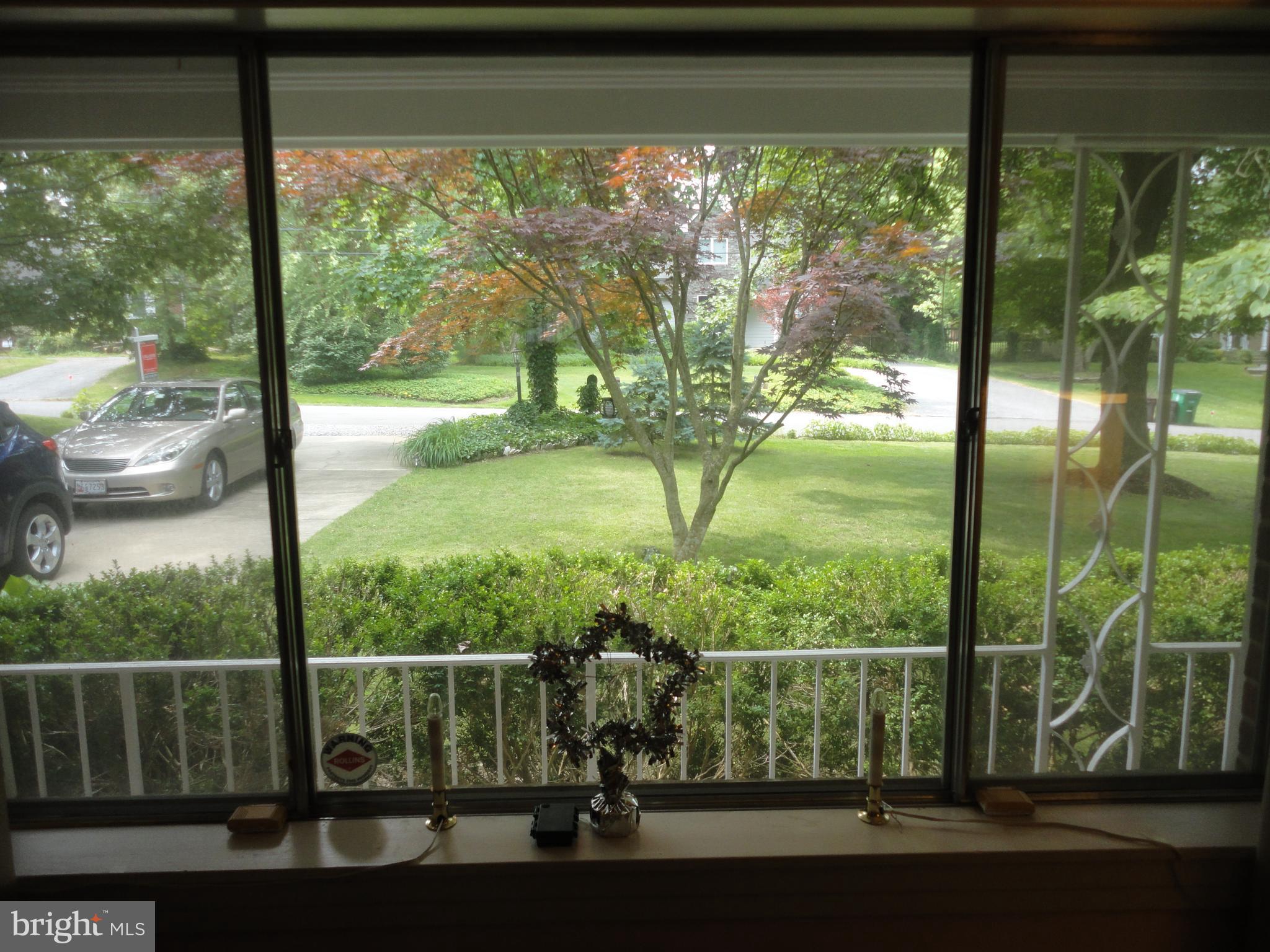 1972 Fairfax Road Annapolis, MD 21401 - Photo 8 of 30 View Of Front Yard And Street From Living Room