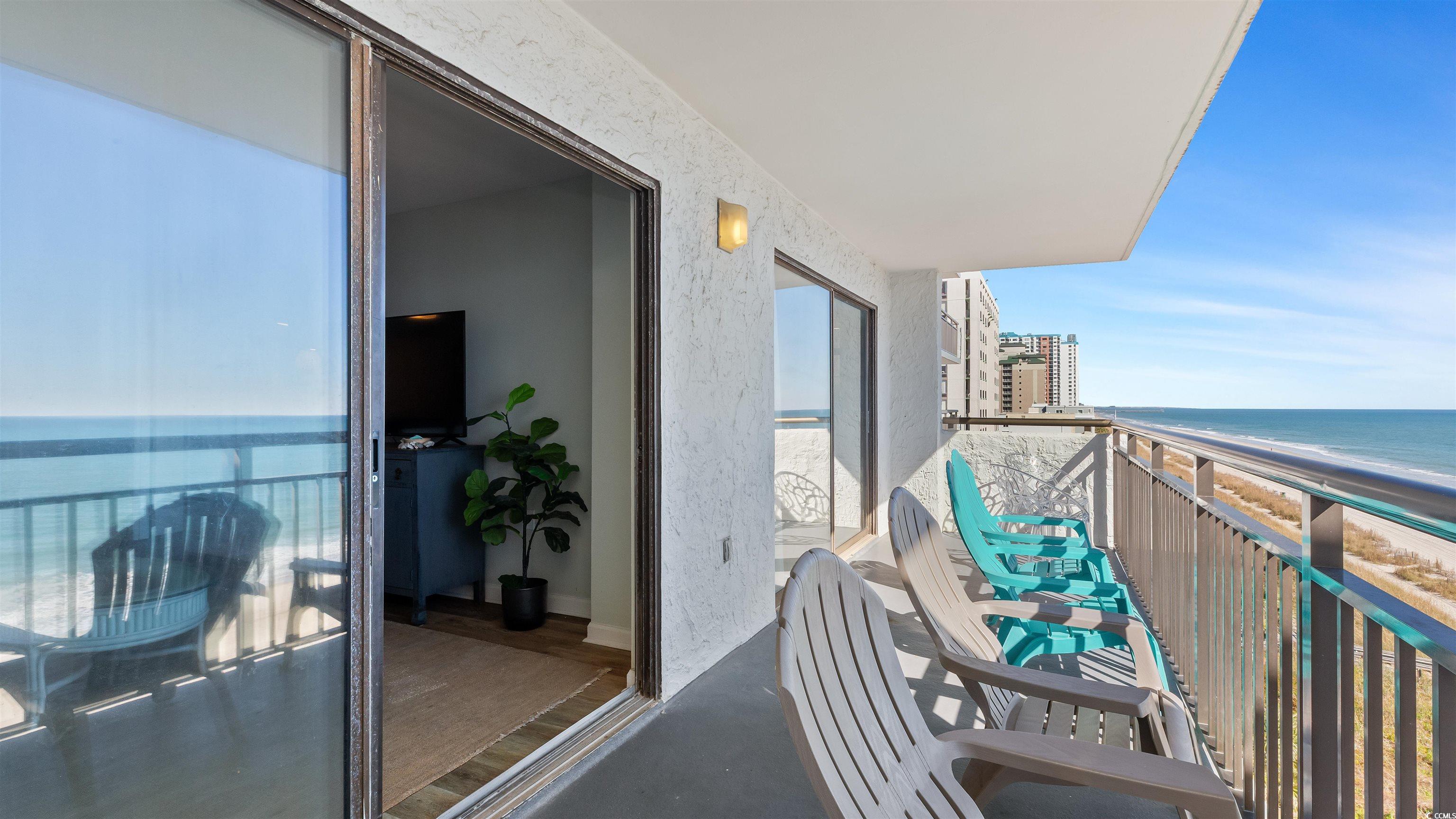 2001 South Ocean Boulevard, Unit 603 Myrtle Beach, SC 29577 - Photo 30 of 33 View of balcony