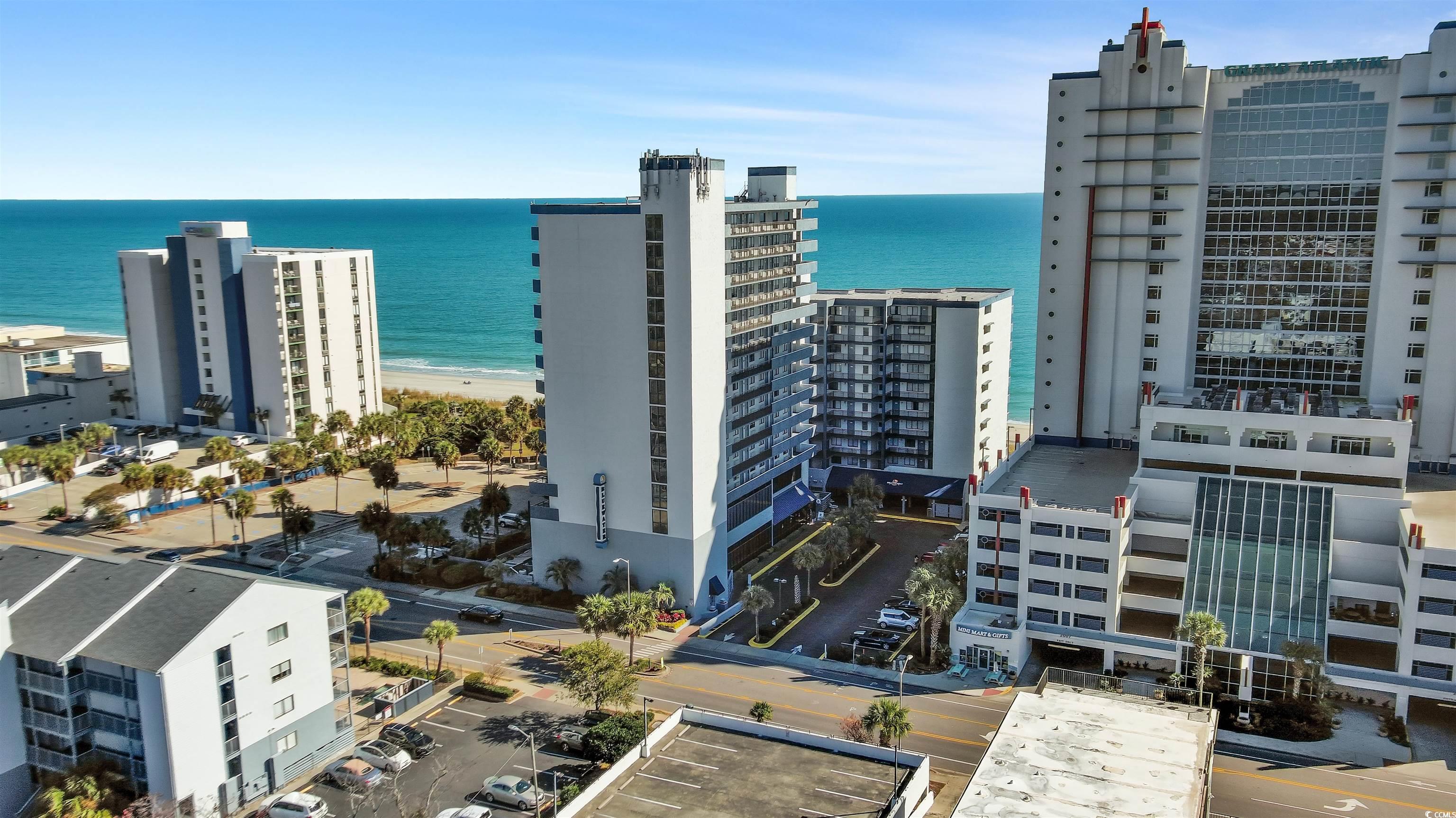 2001 South Ocean Boulevard, Unit 603 Myrtle Beach, SC 29577 - Photo 7 of 33 Drone / aerial view of extended coastline