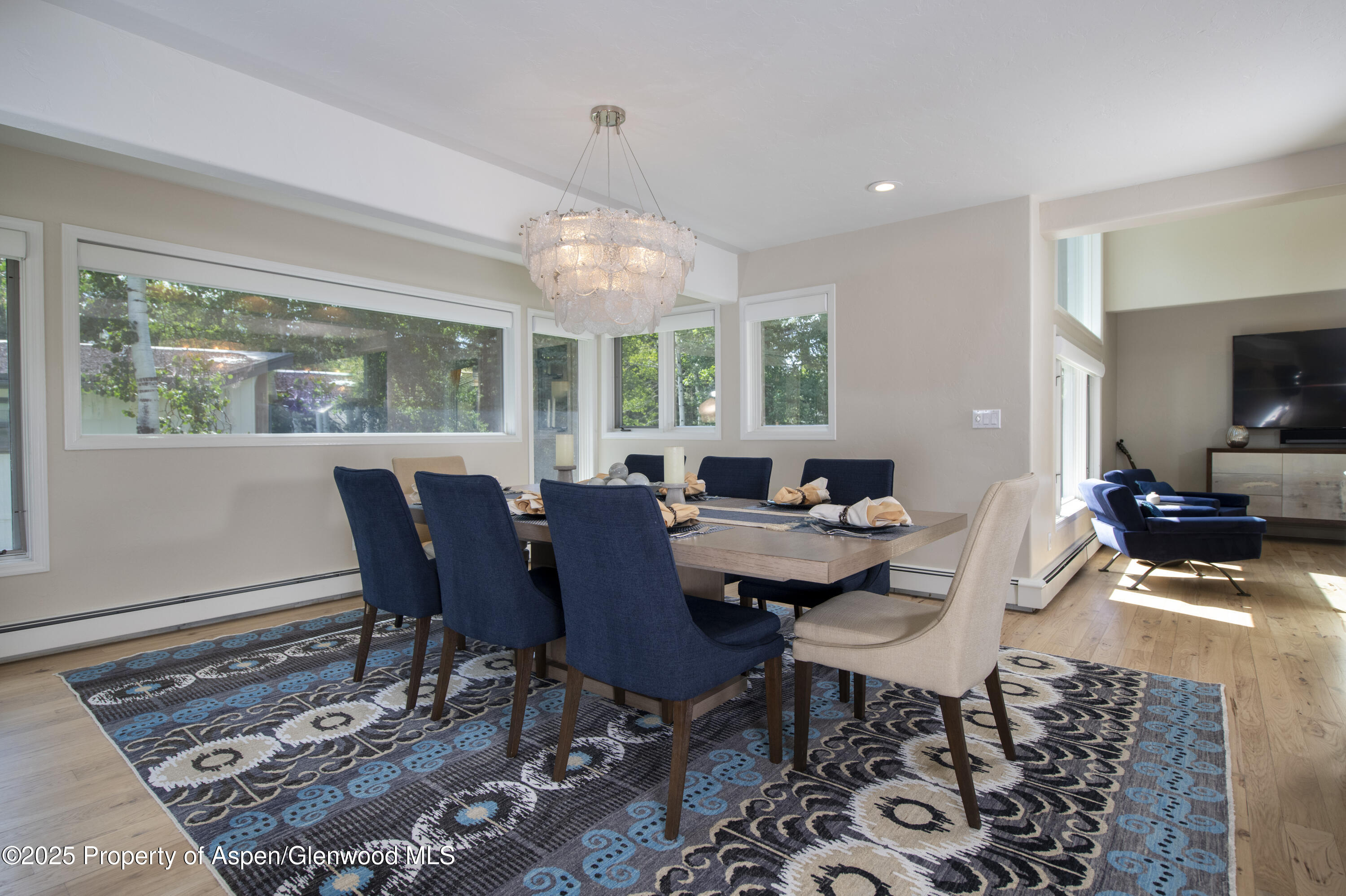 1417 Sierra Vista Drive Aspen, CO 81611 - Photo 10 of 37 a view of a dining room with furniture window and outside view