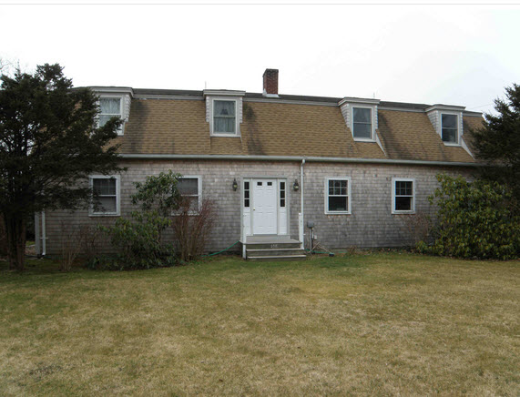 150 Katama Road Edgartown, MA 02539 - Photo 1 of 2 front view of a house with a yard