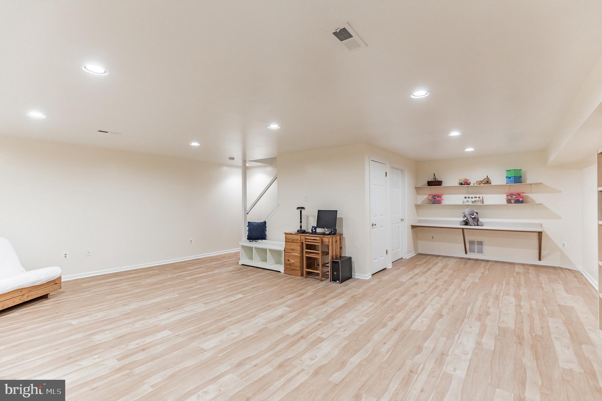 52 Eraser Road Moorestown, NJ 08057 - Photo 18 of 24 Finished Basement looking from back right corner