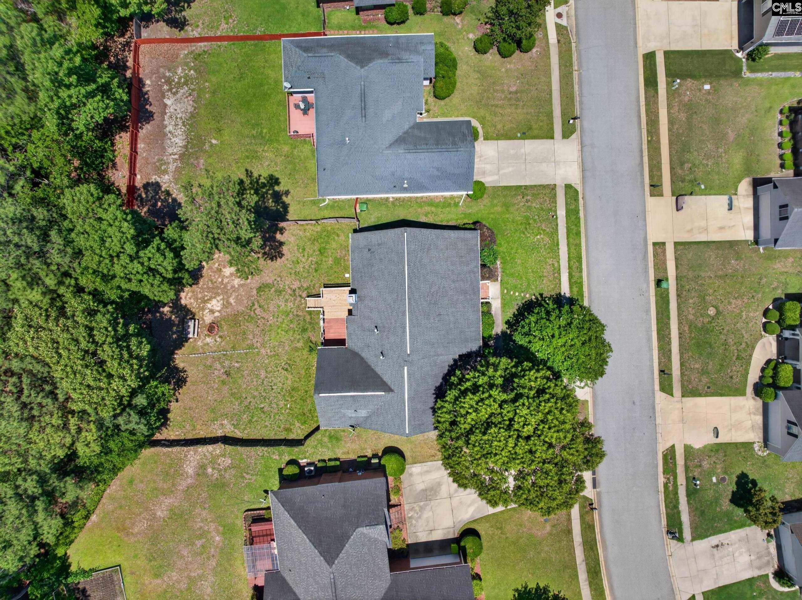 219 Plantation Pointe Drive Elgin, SC 29045 - Photo 54 of 56 an aerial view of a house with a yard