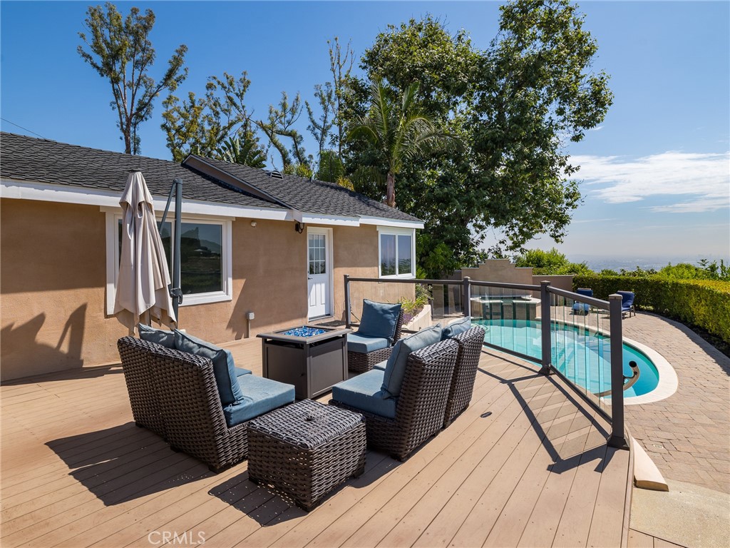 8 Stallion Road Rancho Palos Verdes, CA 90275 - Photo 36 of 56 a view of outdoor space with seating area