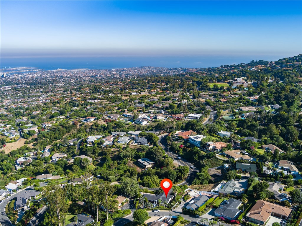 8 Stallion Road Rancho Palos Verdes, CA 90275 - Photo 53 of 56 an aerial view of a city