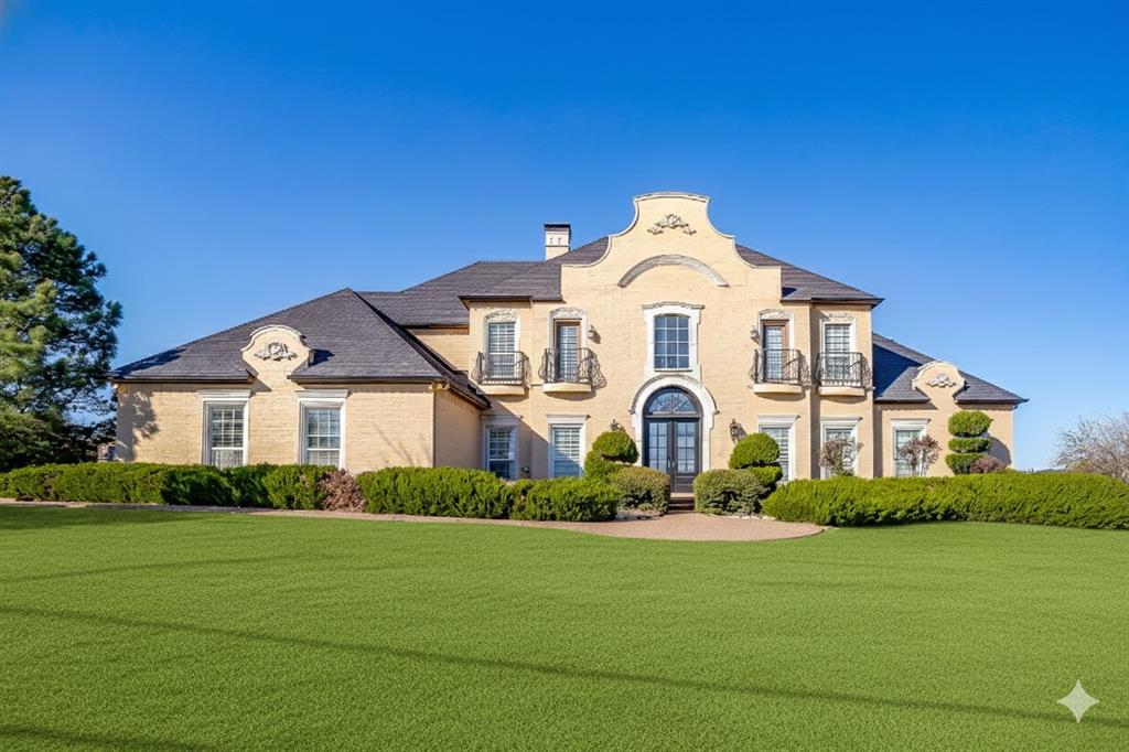 253 Bayne Road Haslet, TX 76052 - Photo 7 of 40 a front view of a house with a garden
