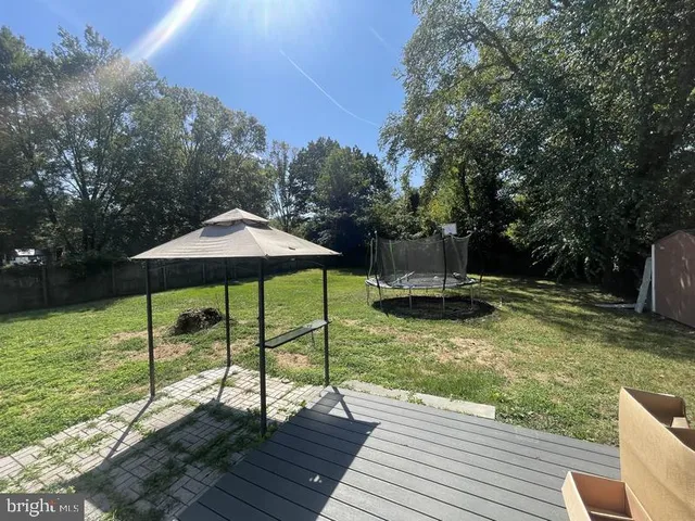 a view of a ocean from a yard