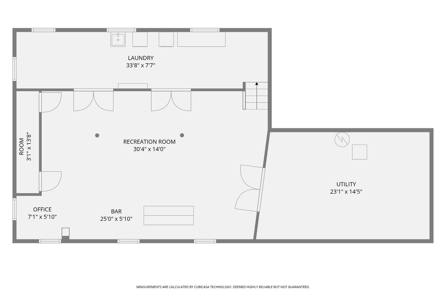 3643 West 113th Street Chicago, IL 60655 - Photo 19 of 19 a picture of a bathroom with a picture of a small white door