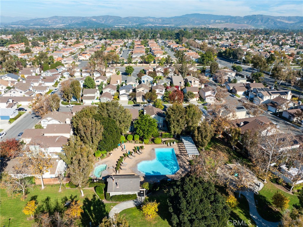 4 Gettysburg Irvine, CA 92620 - Photo 44 of 48 an aerial view of a house with a yard and lake view