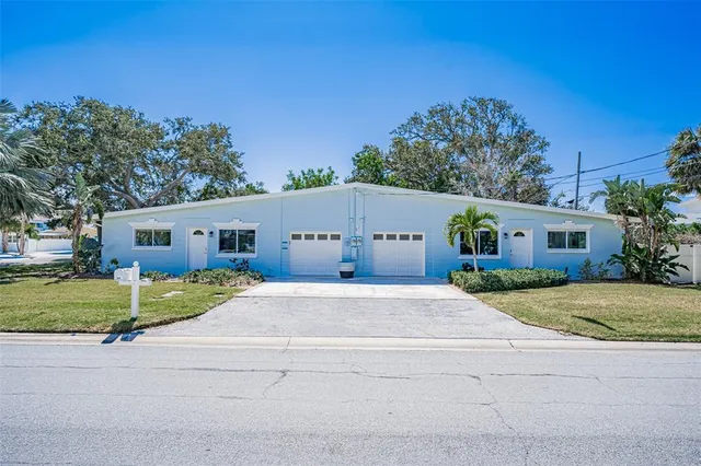a house view with a outdoor space