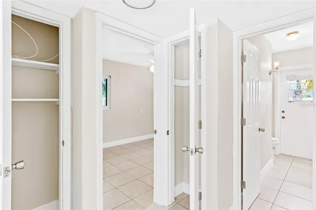 a view of a bathroom with a shower