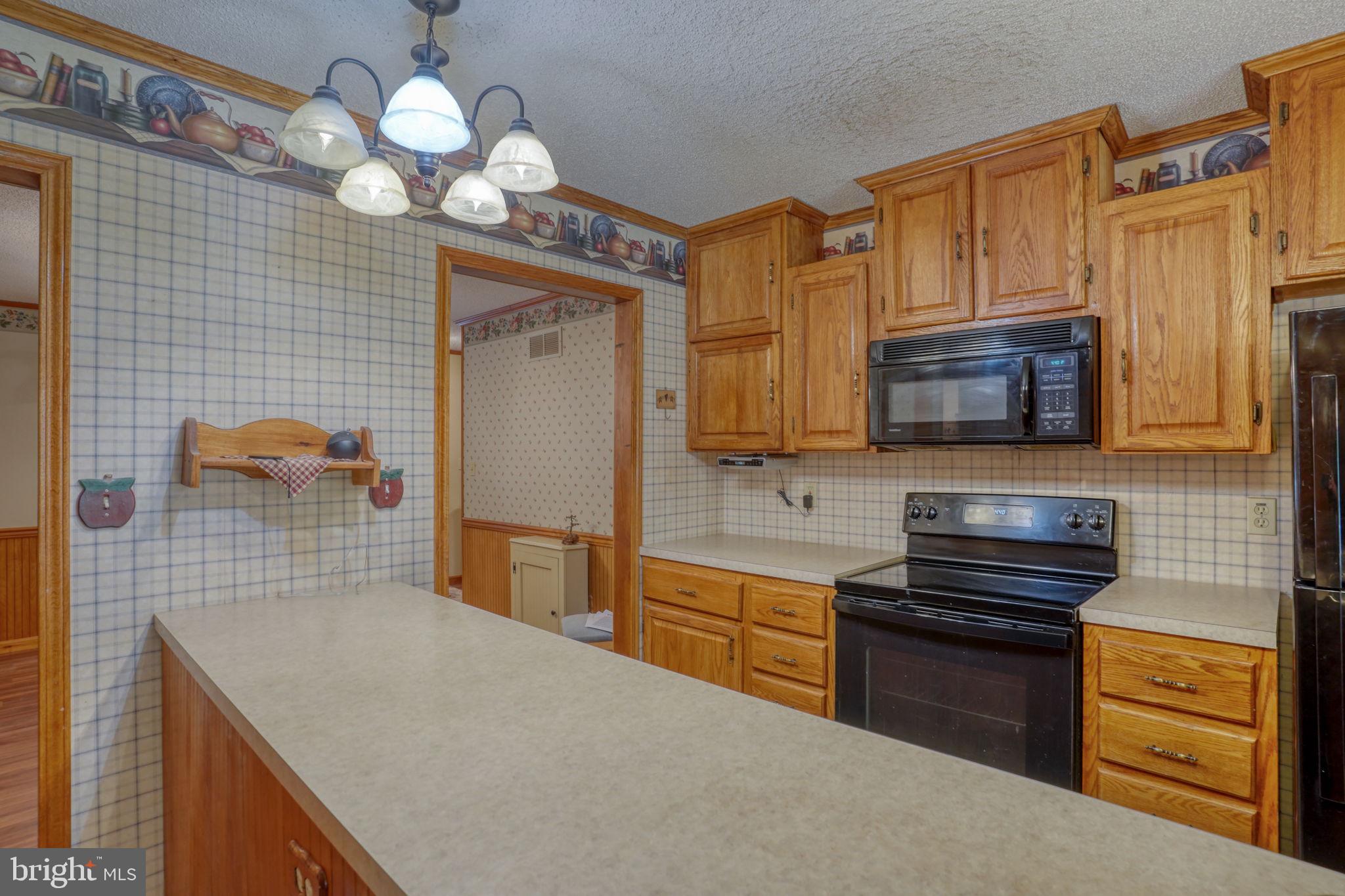 1332 Alley Mill Road Clayton, DE 19938 - Photo 24 of 50 a kitchen with stainless steel appliances a stove microwave and cabinets