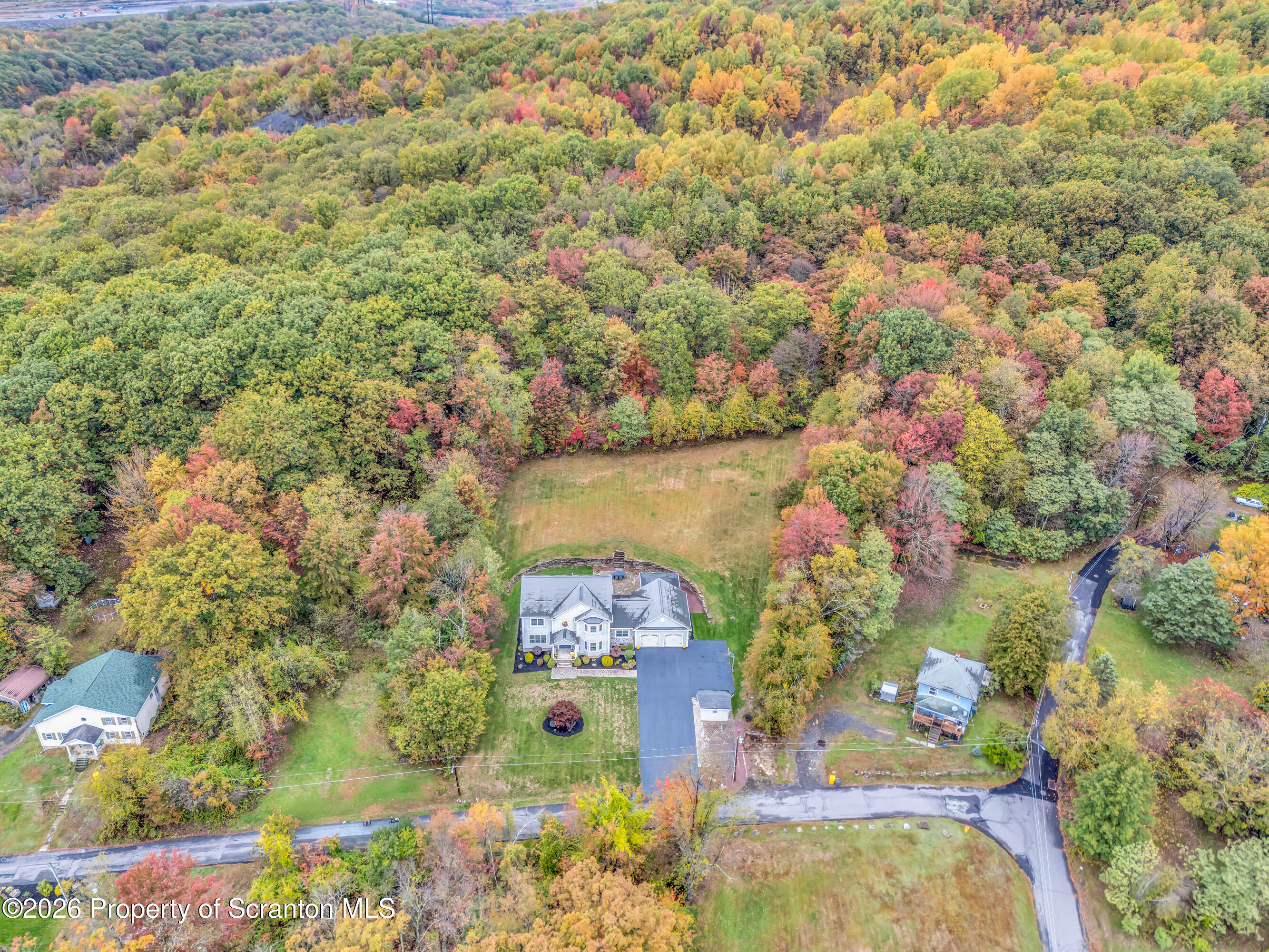618 Goldbutton Street Archbald, PA 18403 - Photo 73 of 73 Aerial View