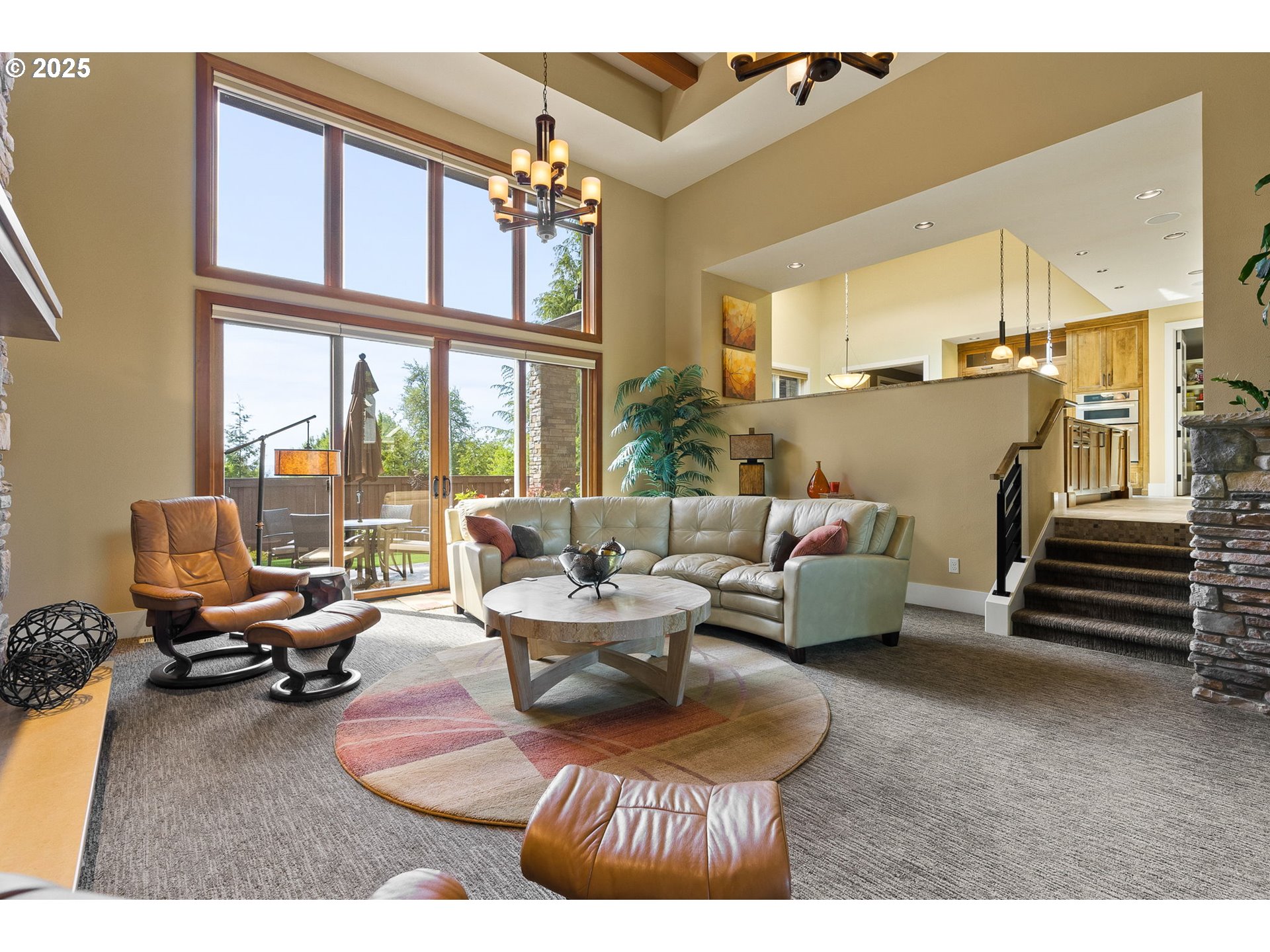 14217 155th Terrace Portland, OR 97224 - Photo 12 of 41 a living room with patio furniture and a large window