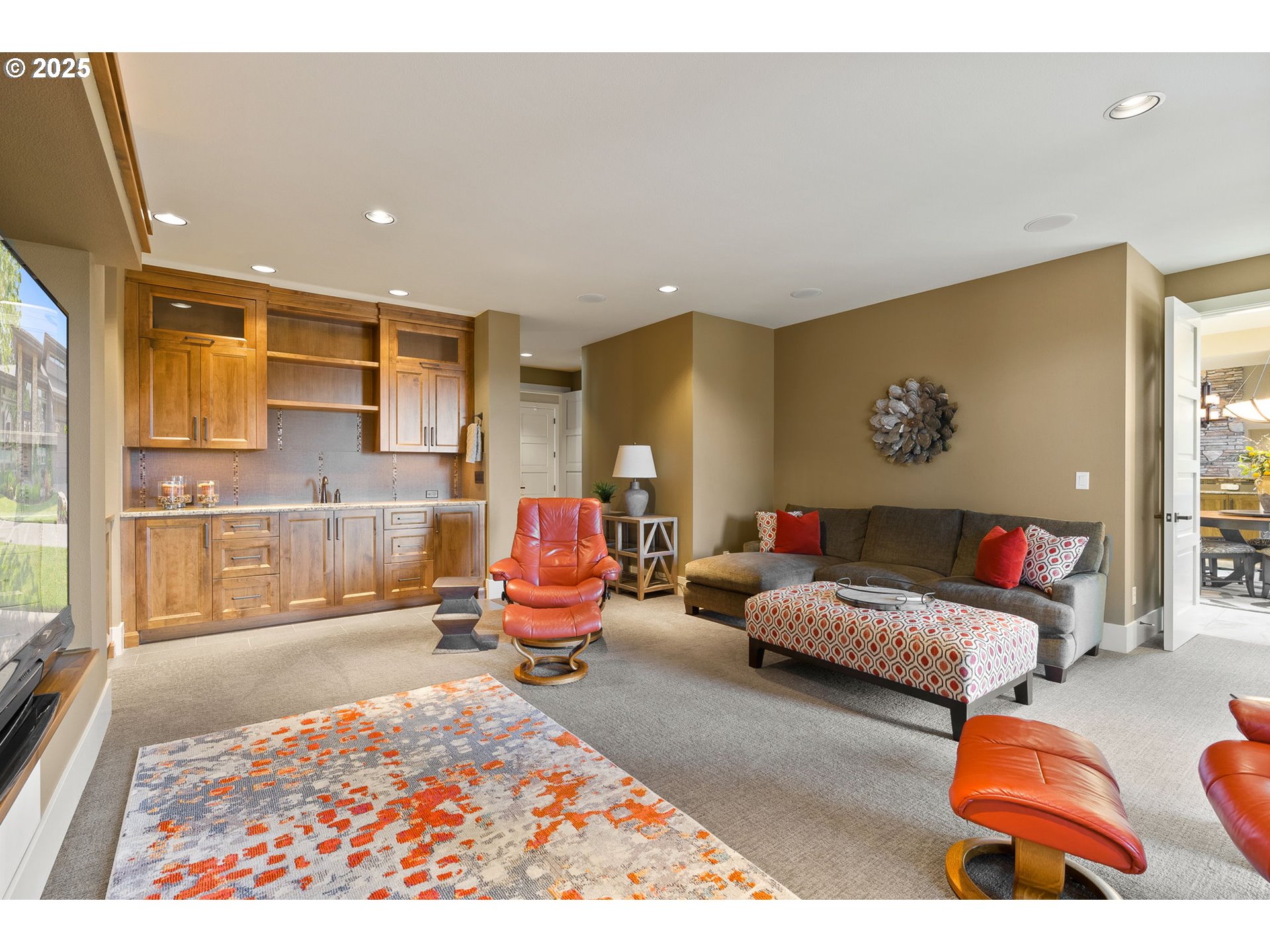 14217 155th Terrace Portland, OR 97224 - Photo 32 of 41 a living room with furniture and a rug