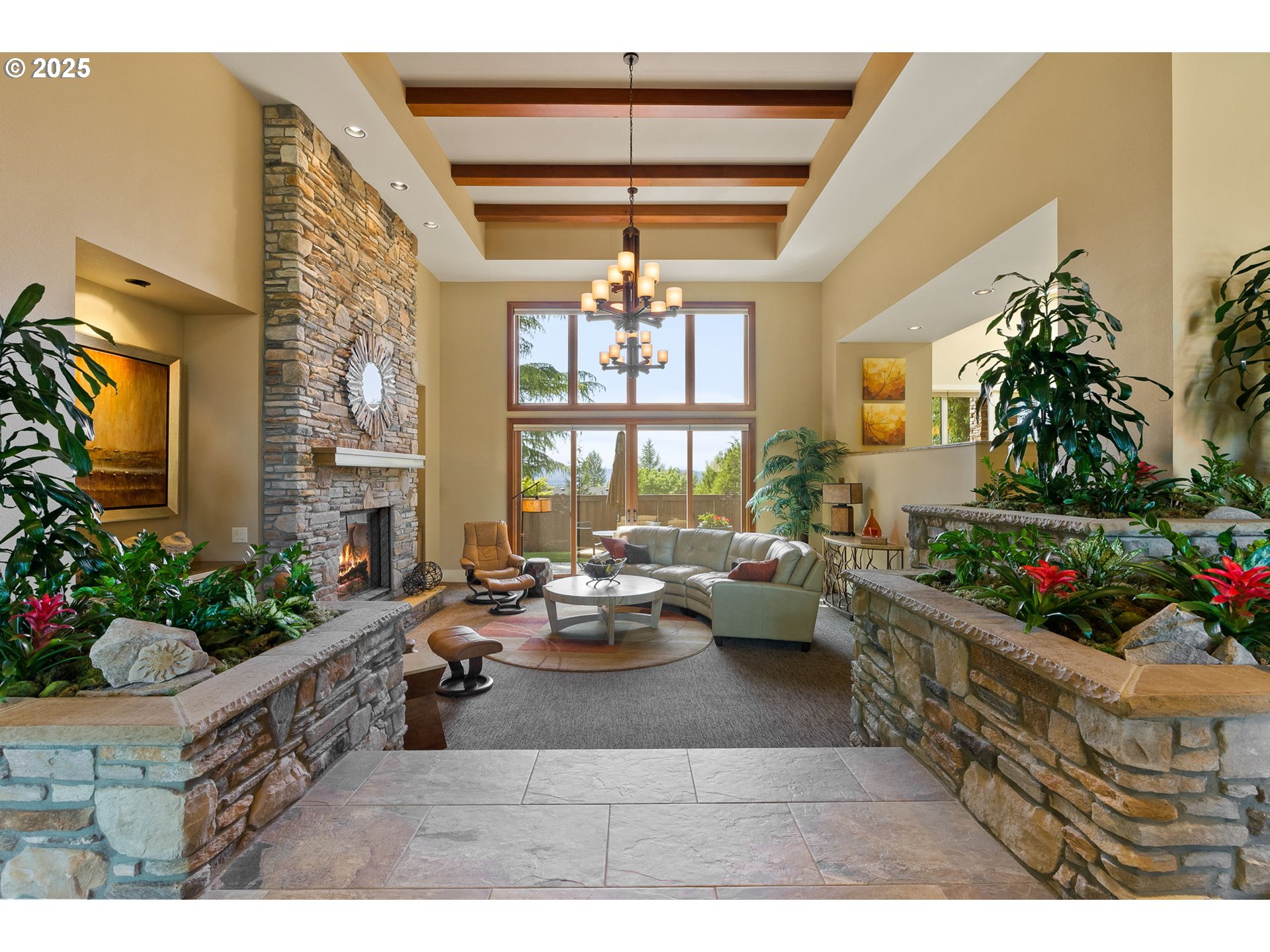 14217 155th Terrace Portland, OR 97224 - Photo 4 of 41 a living room with furniture and flowers