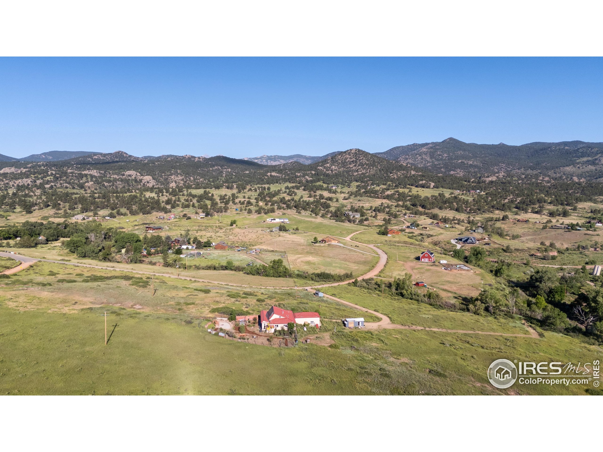 108 Lone Star Road Lyons, CO 80540 - Photo 38 of 38 a open area with mountains in the background