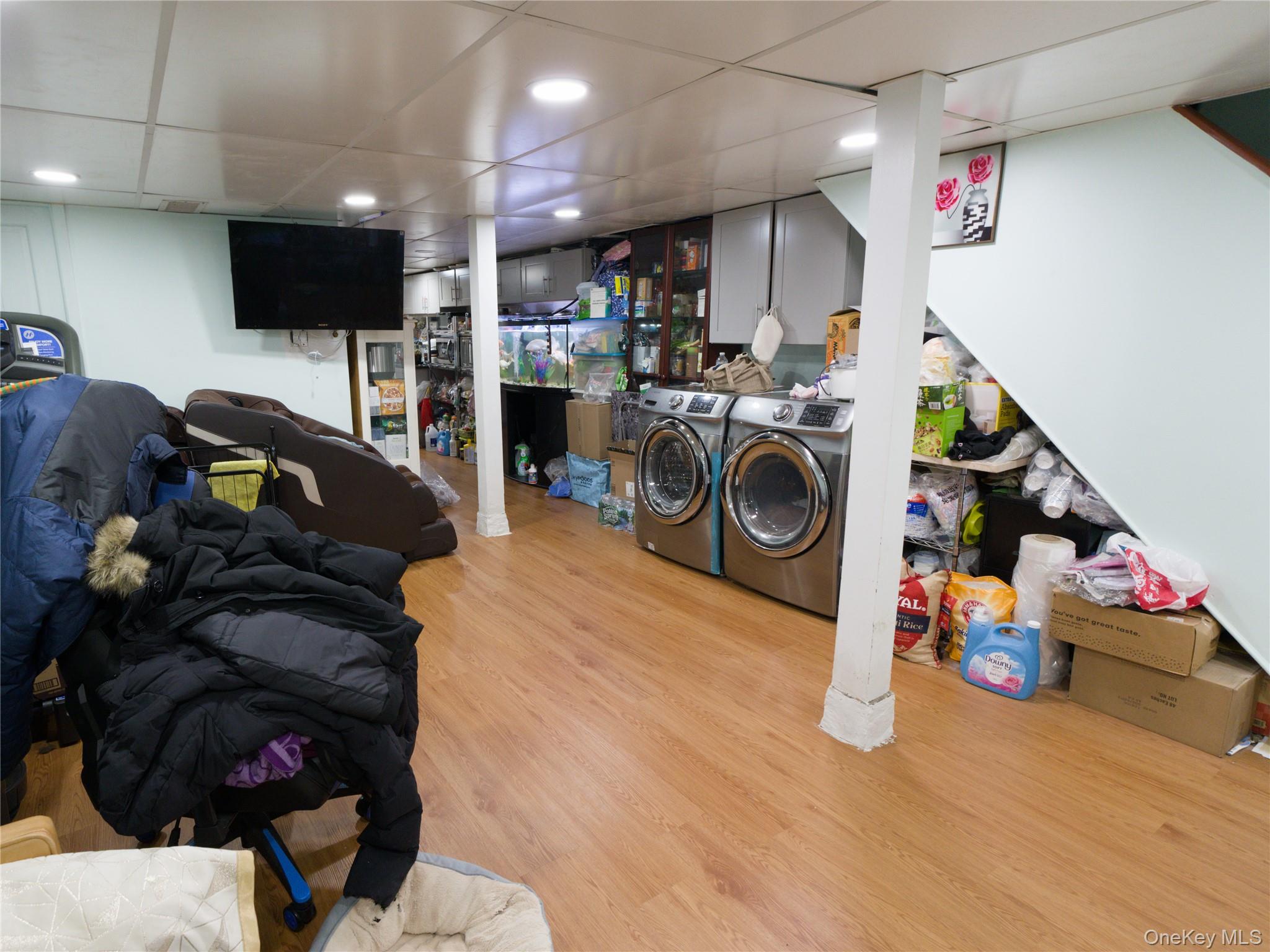 86-24 79th Street Queens, NY 11421 - Photo 23 of 31 a view of a room with gym equipment