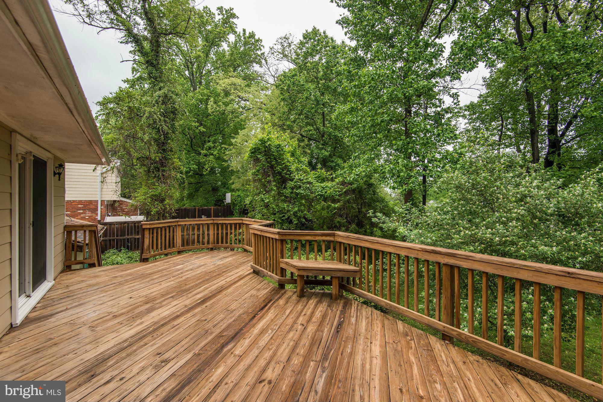 1305 Forestwood Drive McLean, VA 22101 - Photo 30 of 30 a view of balcony with deck and wooden floor