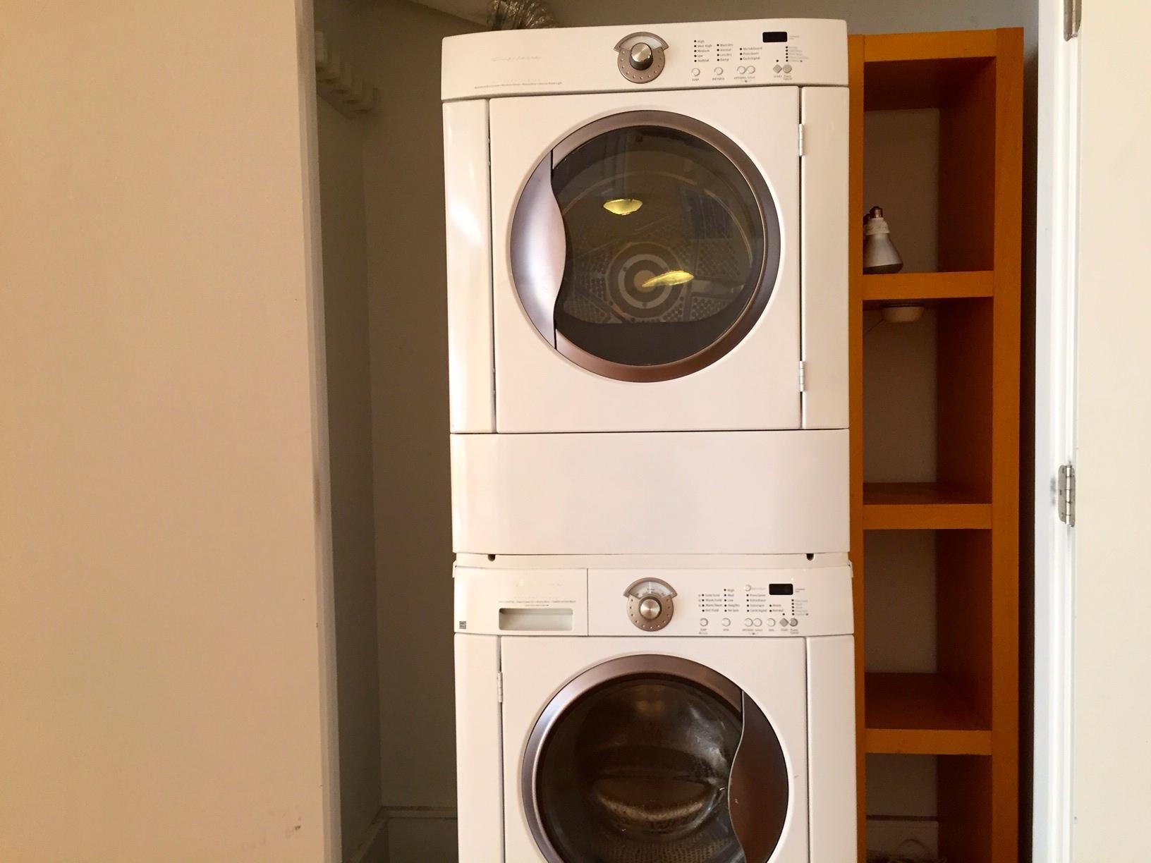 123 Jackson Street, Unit 2B Hoboken, NJ 07030 - Photo 12 of 13 a close up view of a washer and dryer