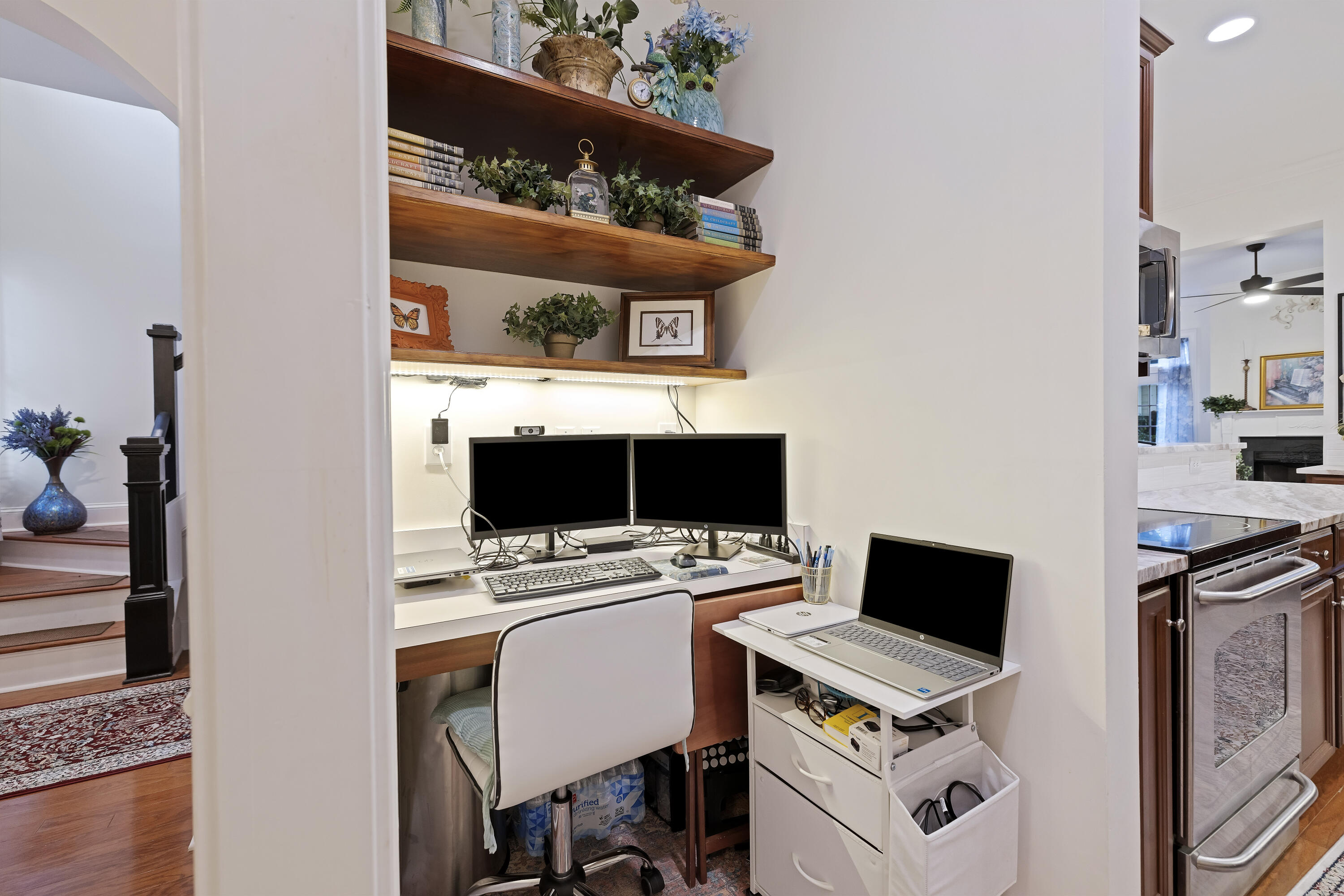 1772 Tennyson Row Mount Pleasant, SC 29466 - Photo 19 of 25 OFFICE ALCOVE OFF THE KITCHEN