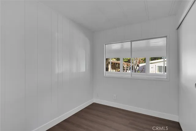 wooden floor in an empty room