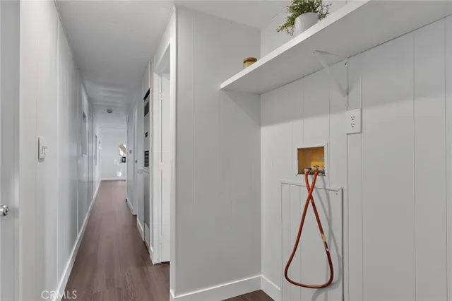 a view of a walk in closet