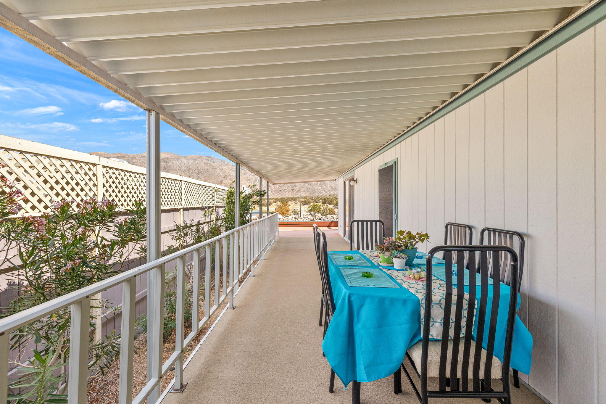 74711 Dillon Road, Unit 585 Desert Hot Springs, CA 92241 - Photo 4 of 60 a view of a balcony