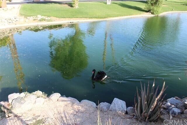 74711 Dillon Road, Unit 585 Desert Hot Springs, CA 92241 - Photo 60 of 60 a view of a lake from a balcony