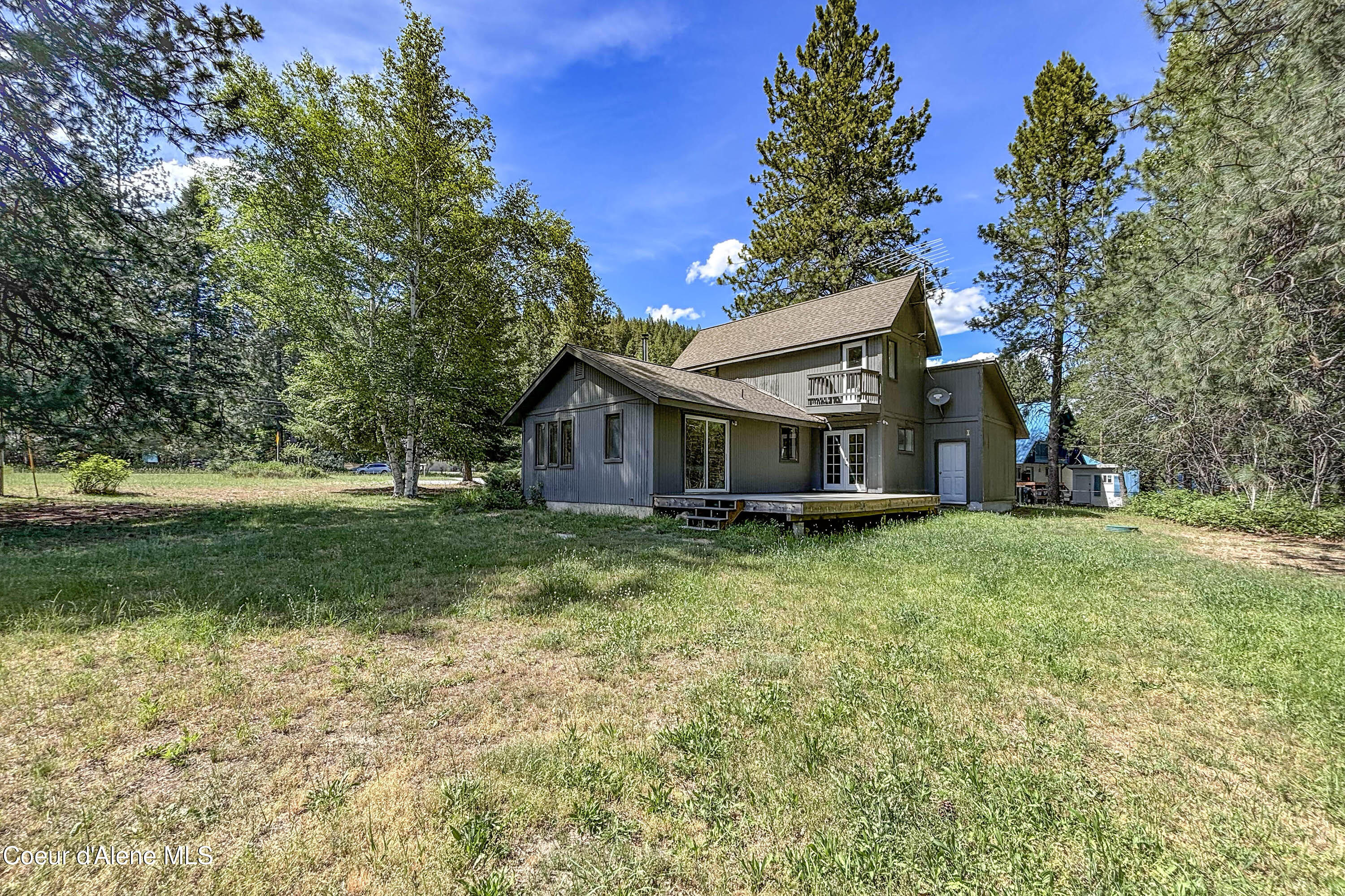 372 Schweitzer Mountain Road Sandpoint, ID 83864 - Photo 22 of 22 Back of home