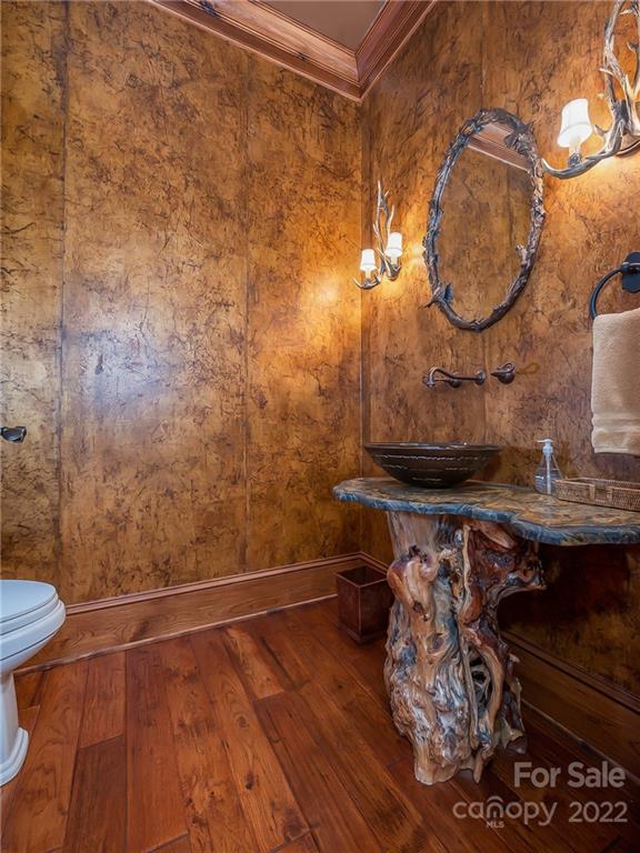 538 Chestertown Drive Mill Spring, NC 28756 - Photo 23 of 46 a bathroom with a sink and a mirror