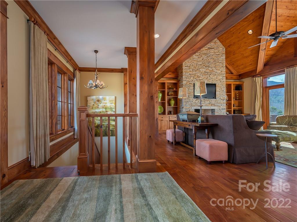 538 Chestertown Drive Mill Spring, NC 28756 - Photo 6 of 46 a view of a living room and dining room
