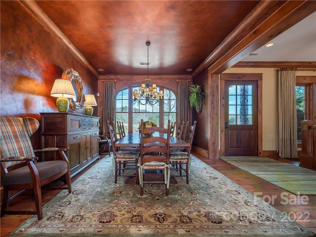 538 Chestertown Drive Mill Spring, NC 28756 - Photo 8 of 46 a dining room with furniture and window