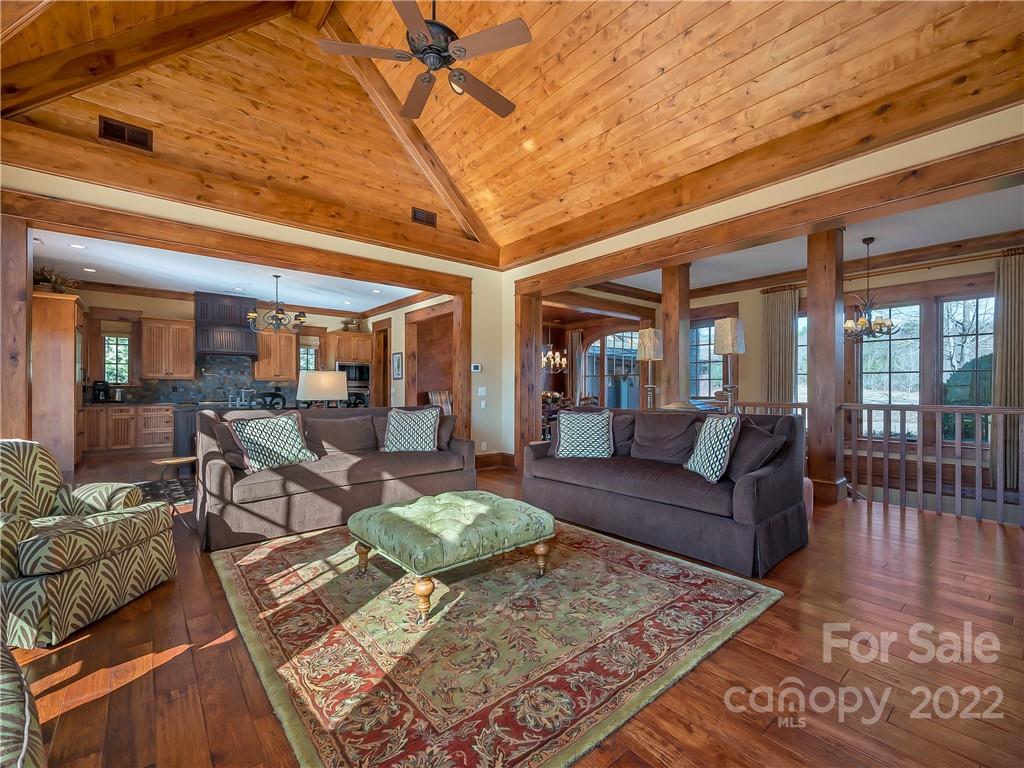 538 Chestertown Drive Mill Spring, NC 28756 - Photo 10 of 46 a living room with furniture and a rug
